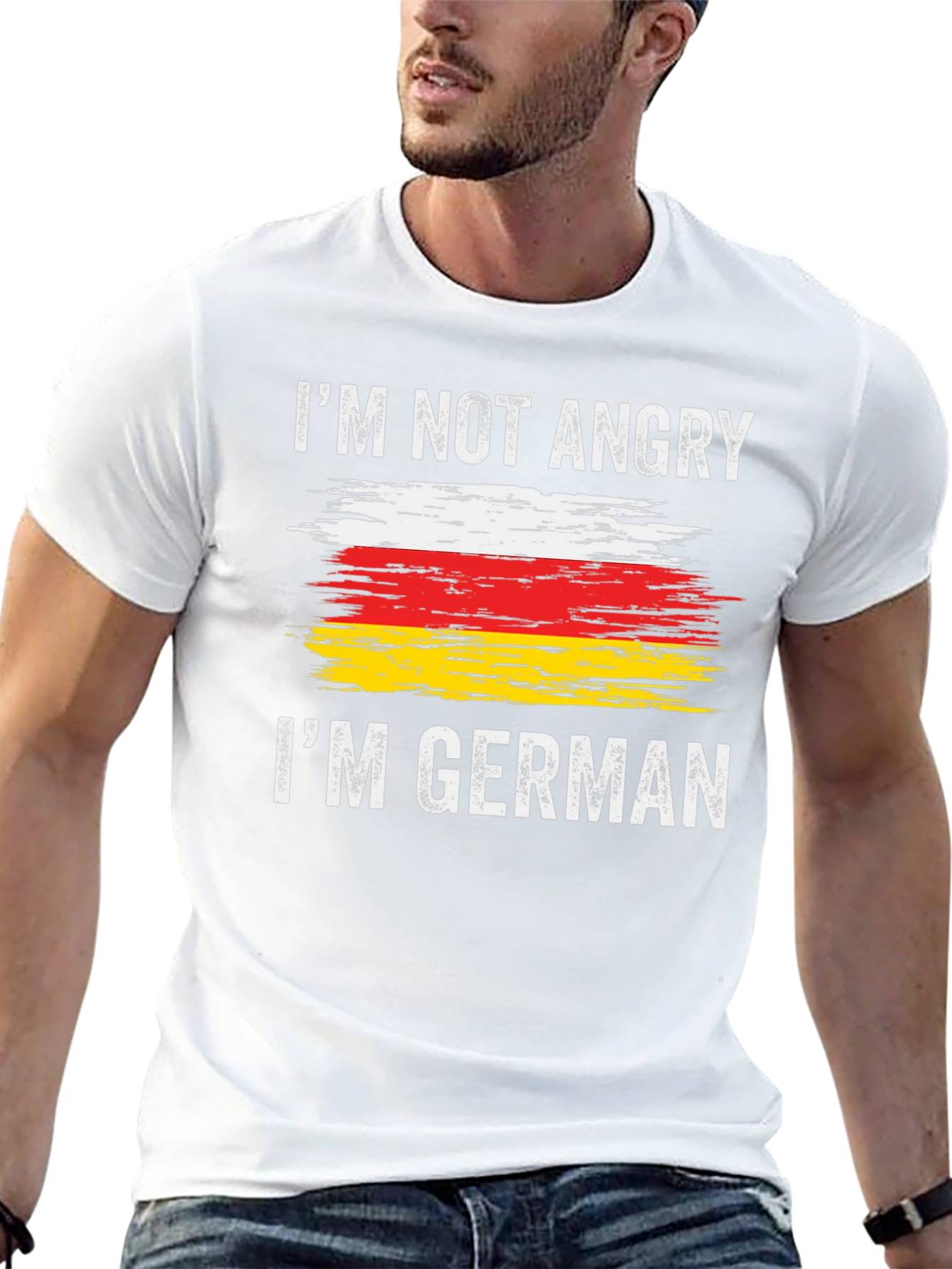 Im Not Angry Im German T-Shirt