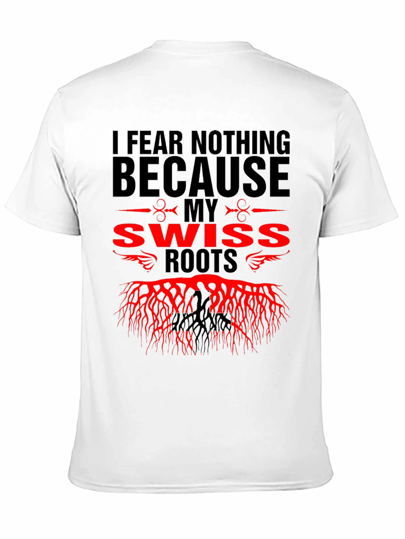 Swiss Roots Graphic Tee - I Fear Nothing