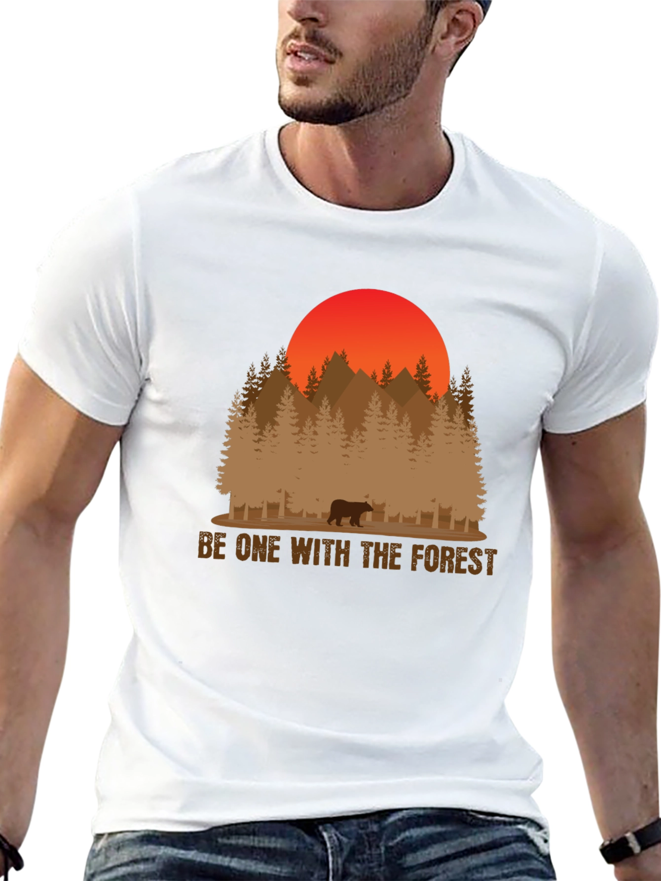 Be One With The Forest Graphic Tee
