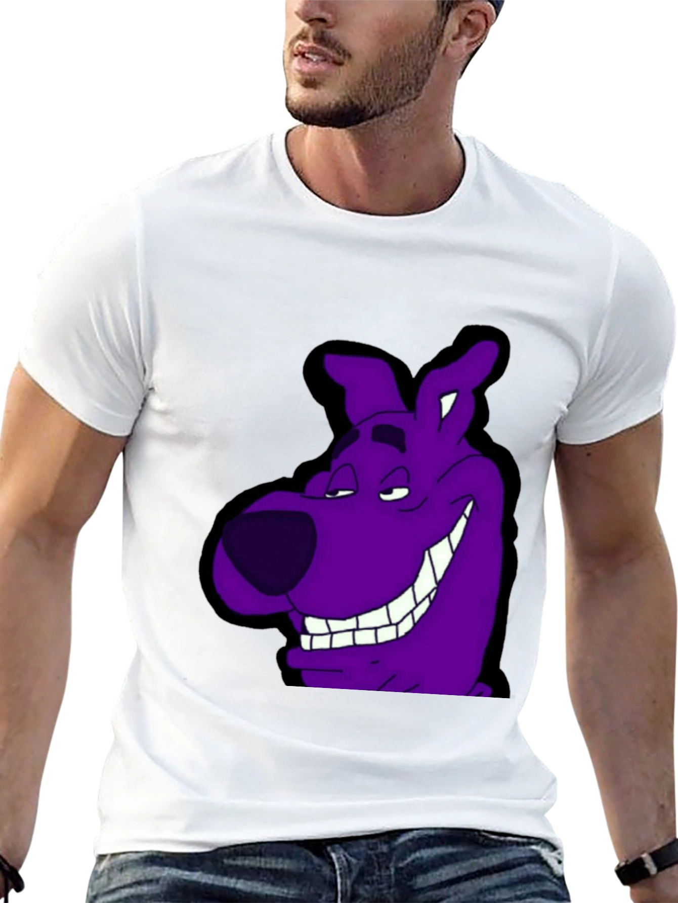 Purple Scooby-Doo Graphic T-Shirt