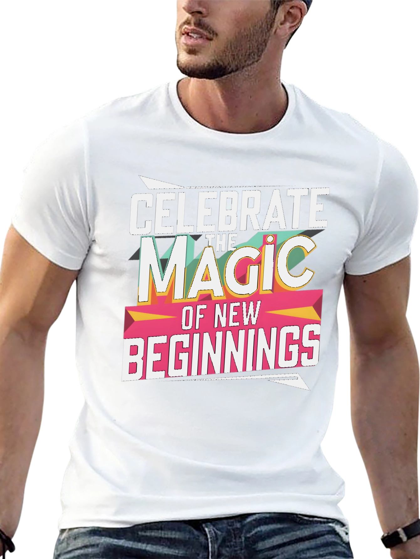 Celebrate New Beginnings Graphic Tee