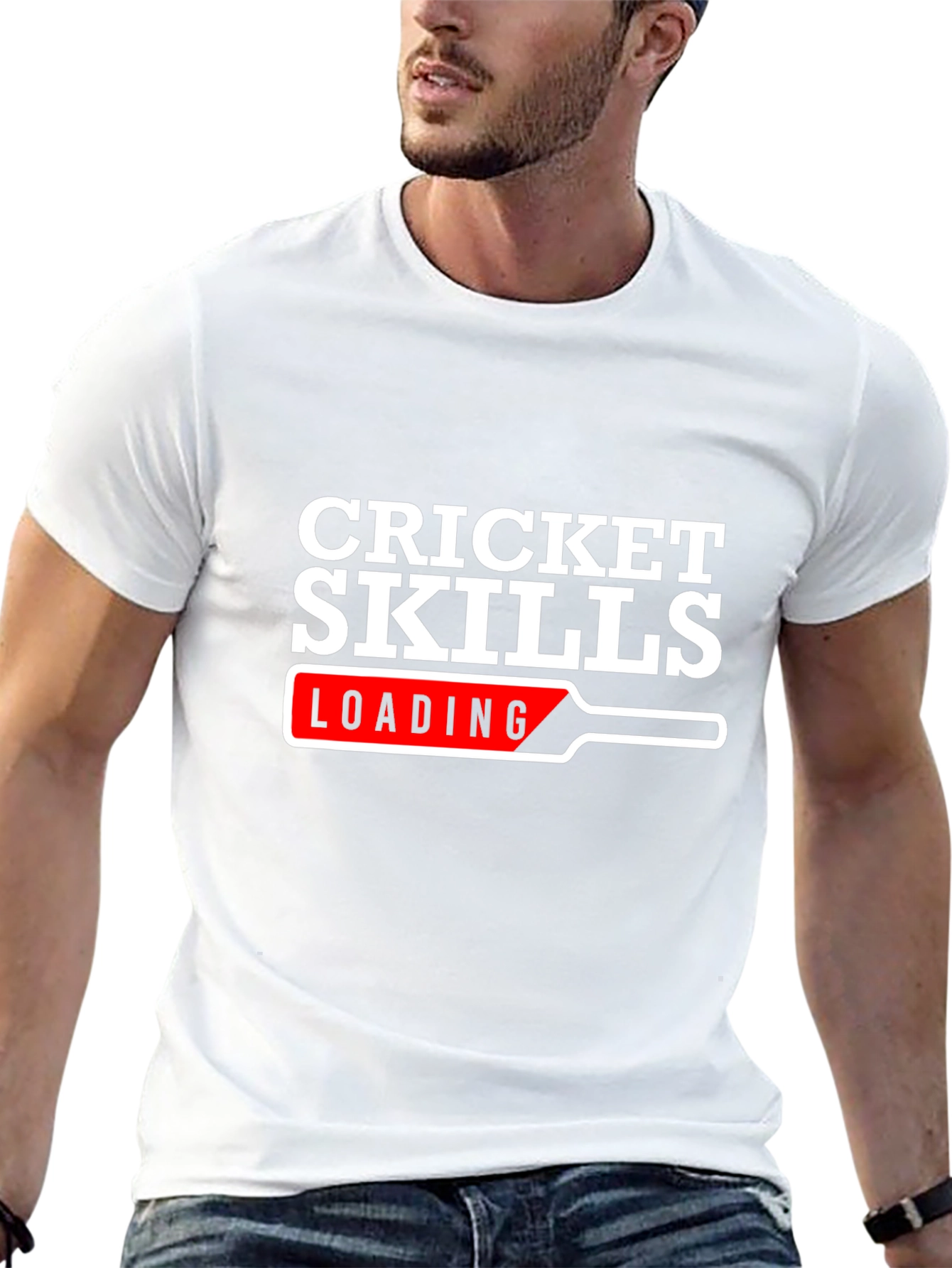 Cricket Skills Loading T-Shirt - Black