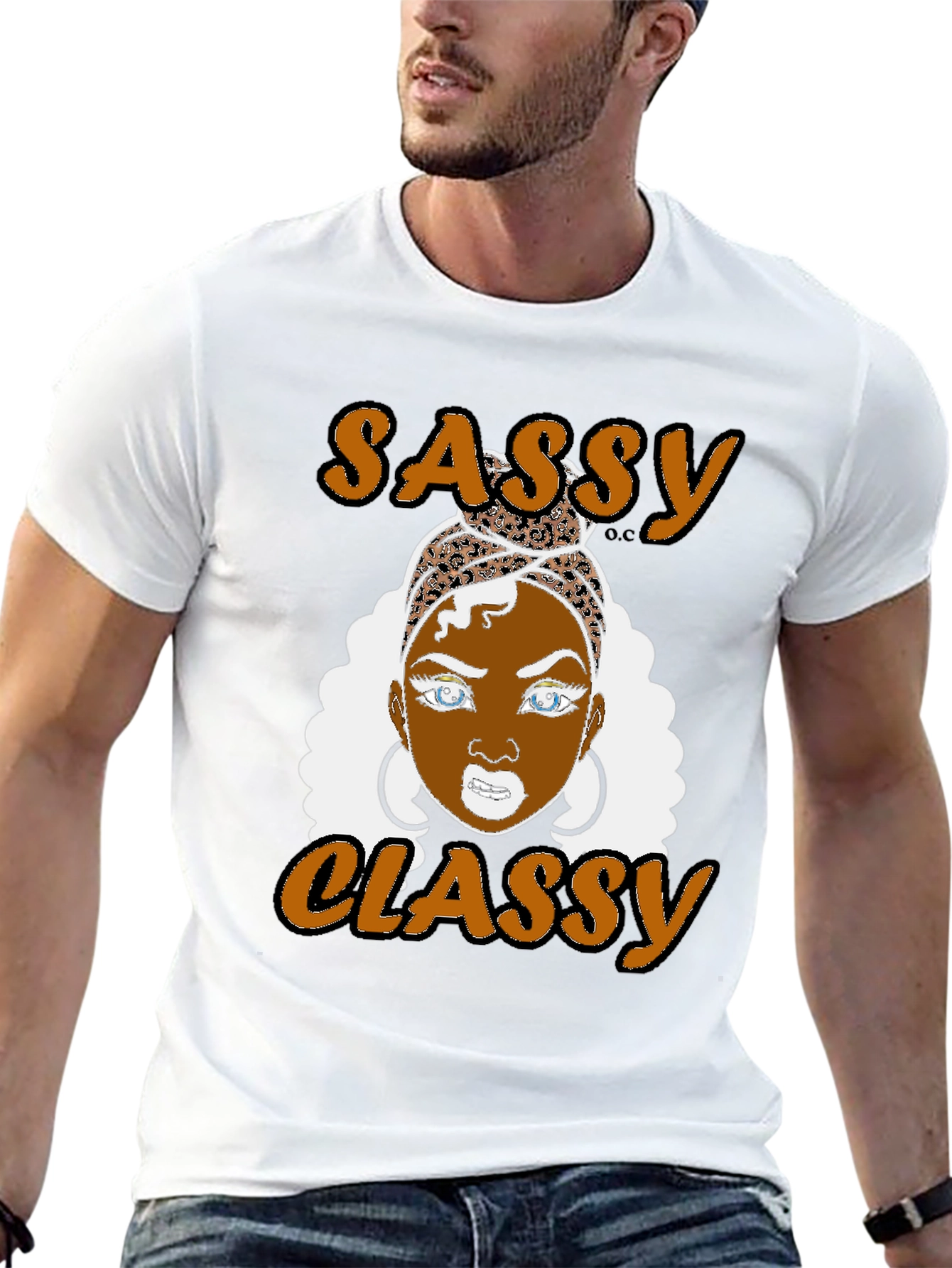 Sassy Classy Graphic T-Shirt - Black
