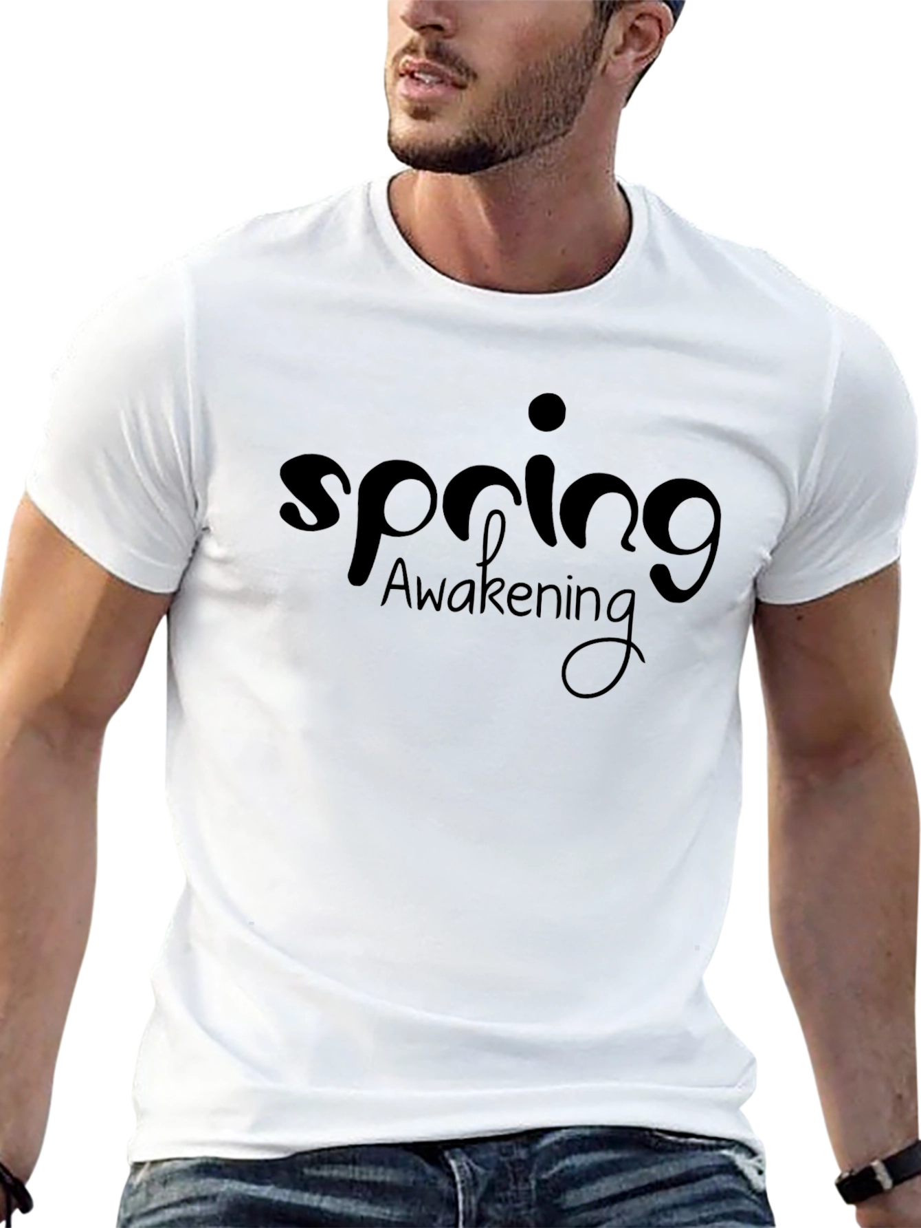 Spring Awakening Black T-Shirt