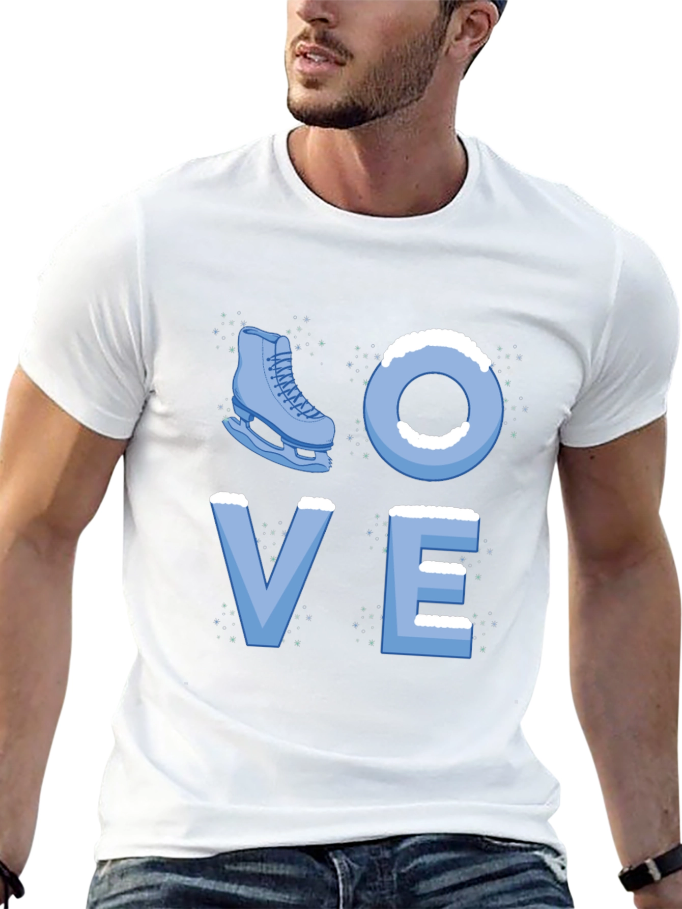I Love Ice Skating T-Shirt - Figure Skating Tee