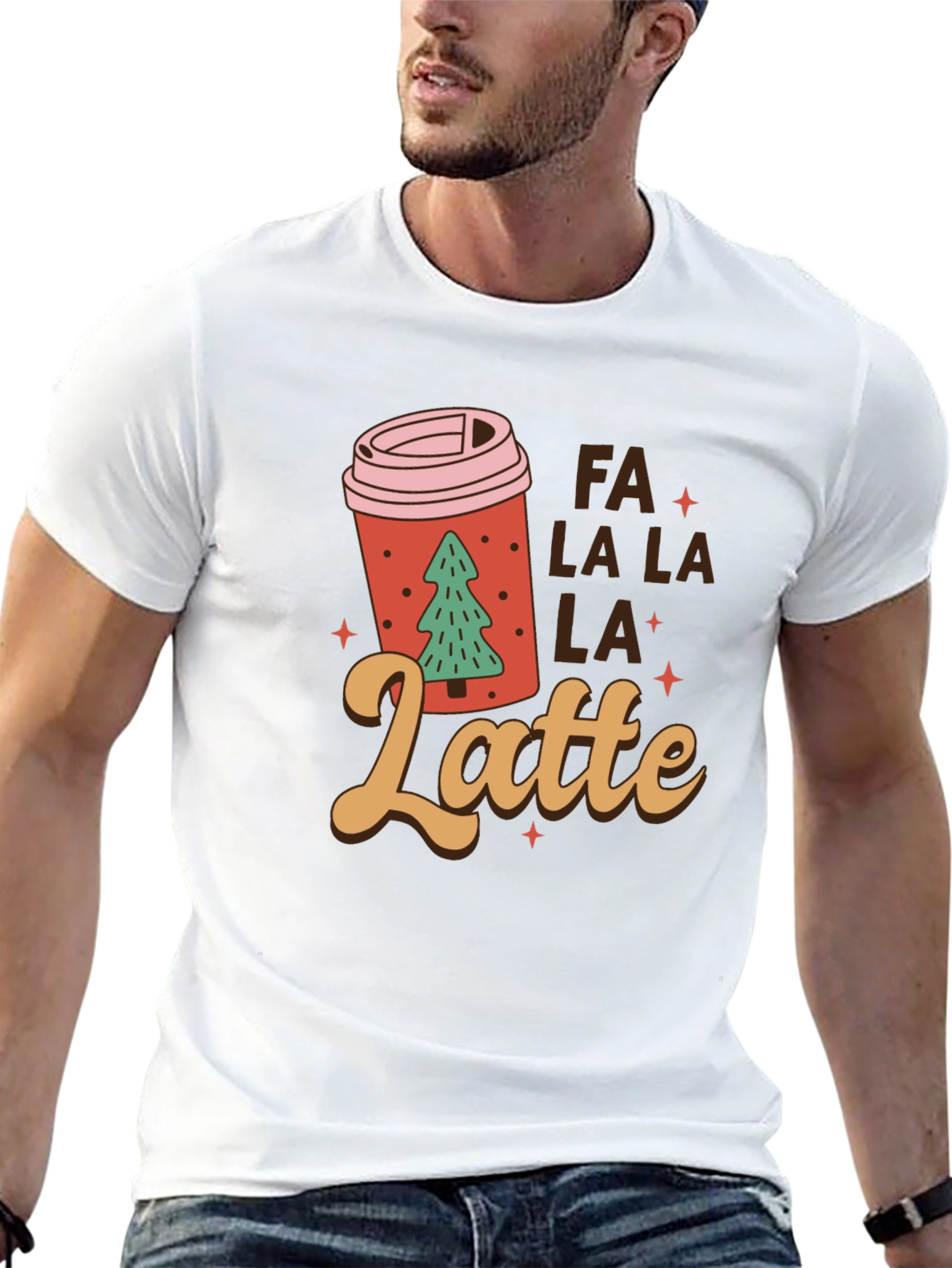 Fa La La Latte Graphic Tee