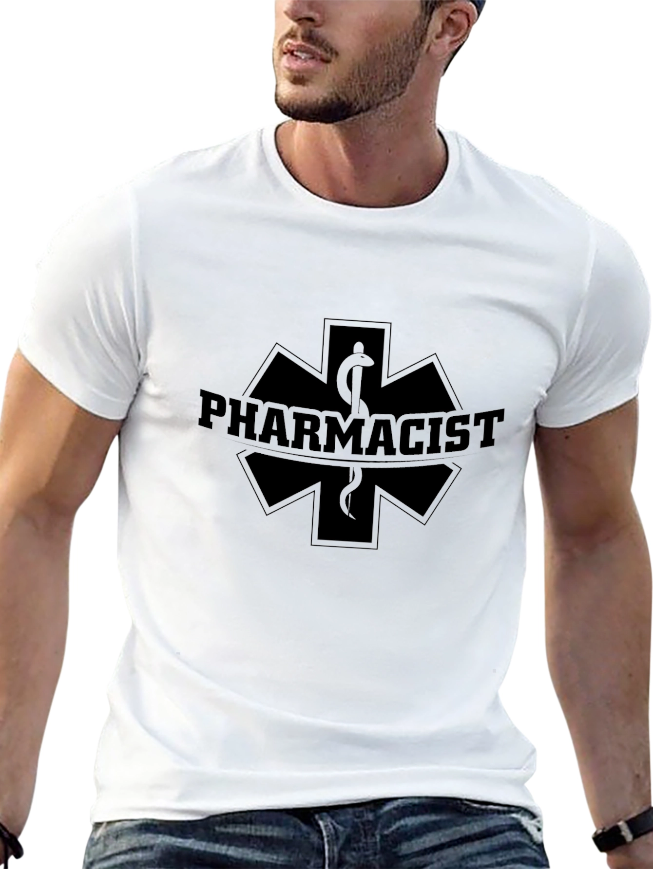 Pharmacist Star of Life T-Shirt - Medical Professional Apparel