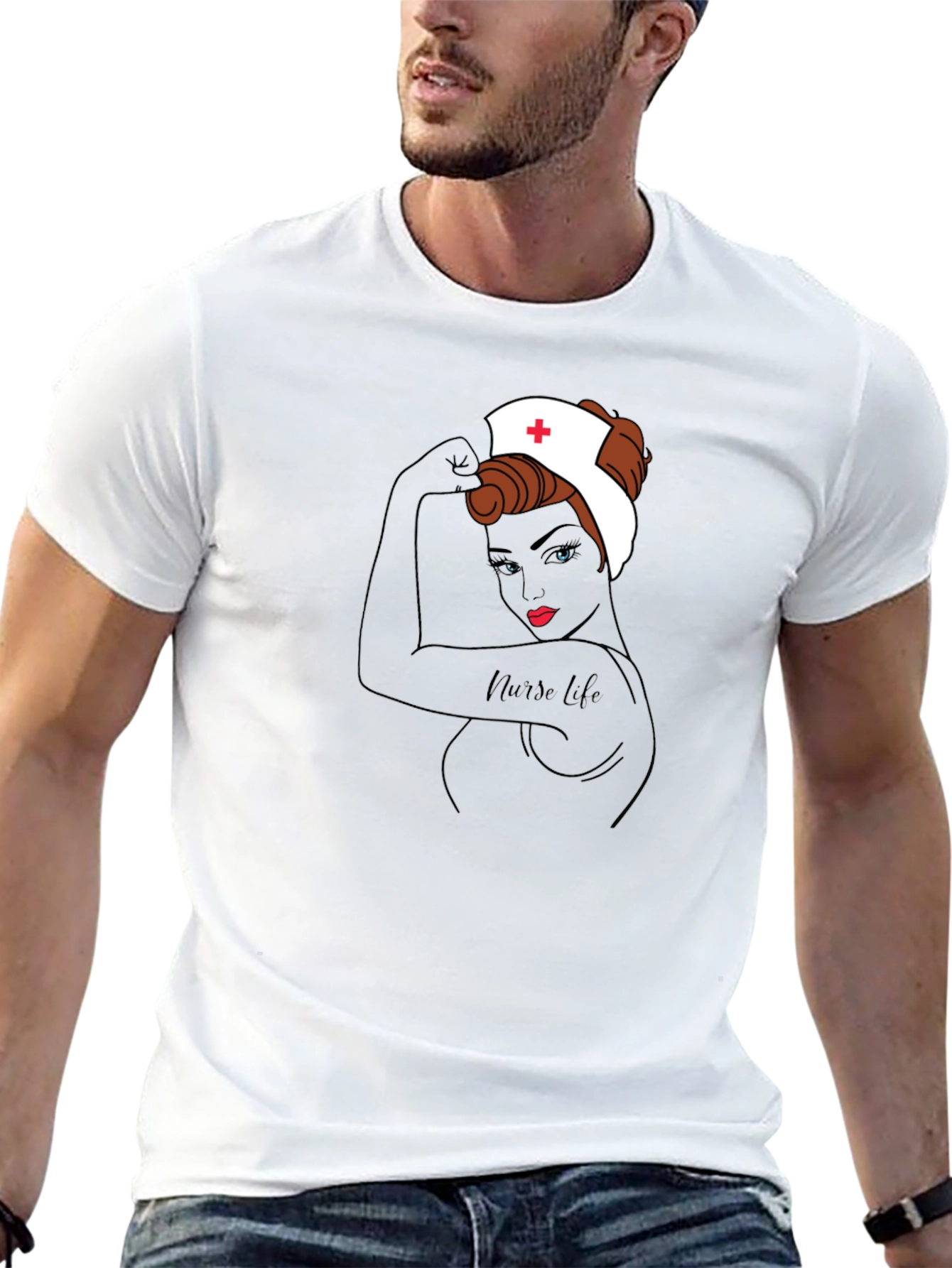 Nurse Life Graphic T-Shirt - Empowering Womens Health