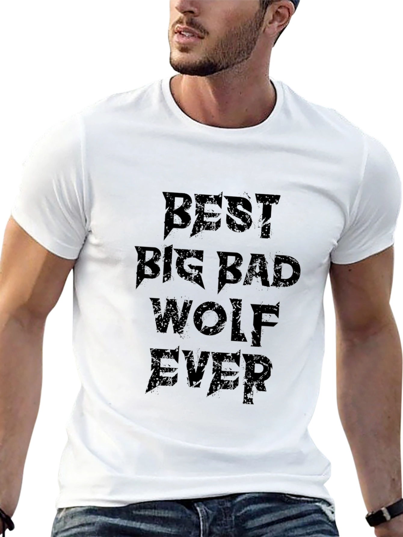 Best Big Bad Wolf Ever T-Shirt - Black