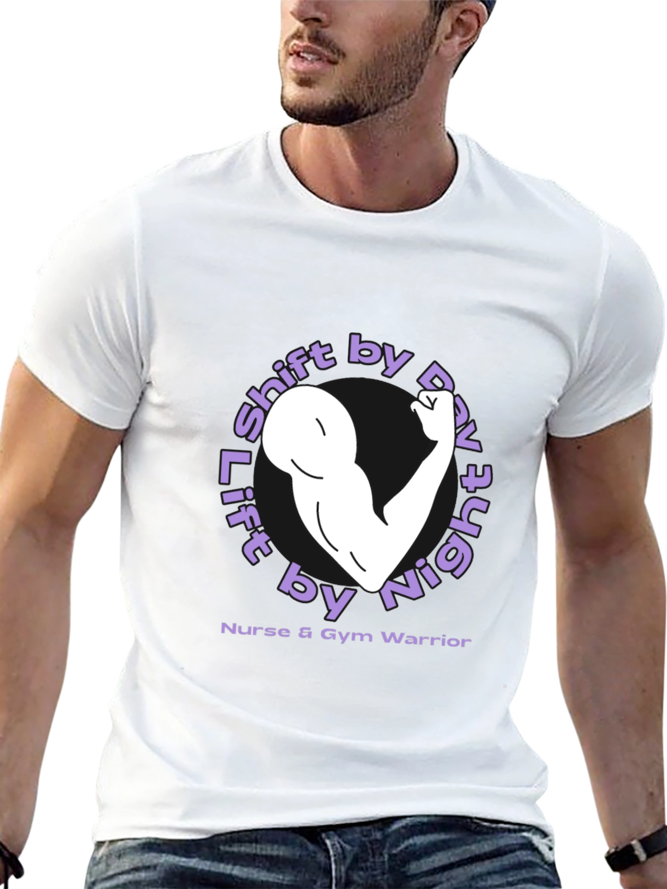 Lift by Night Nurse & Gym Warrior T-Shirt