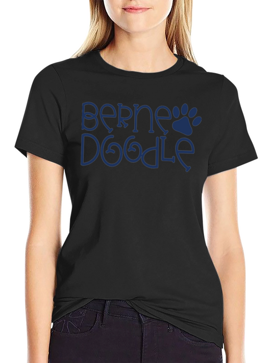 Berne Doodle Dog Paw T-Shirt