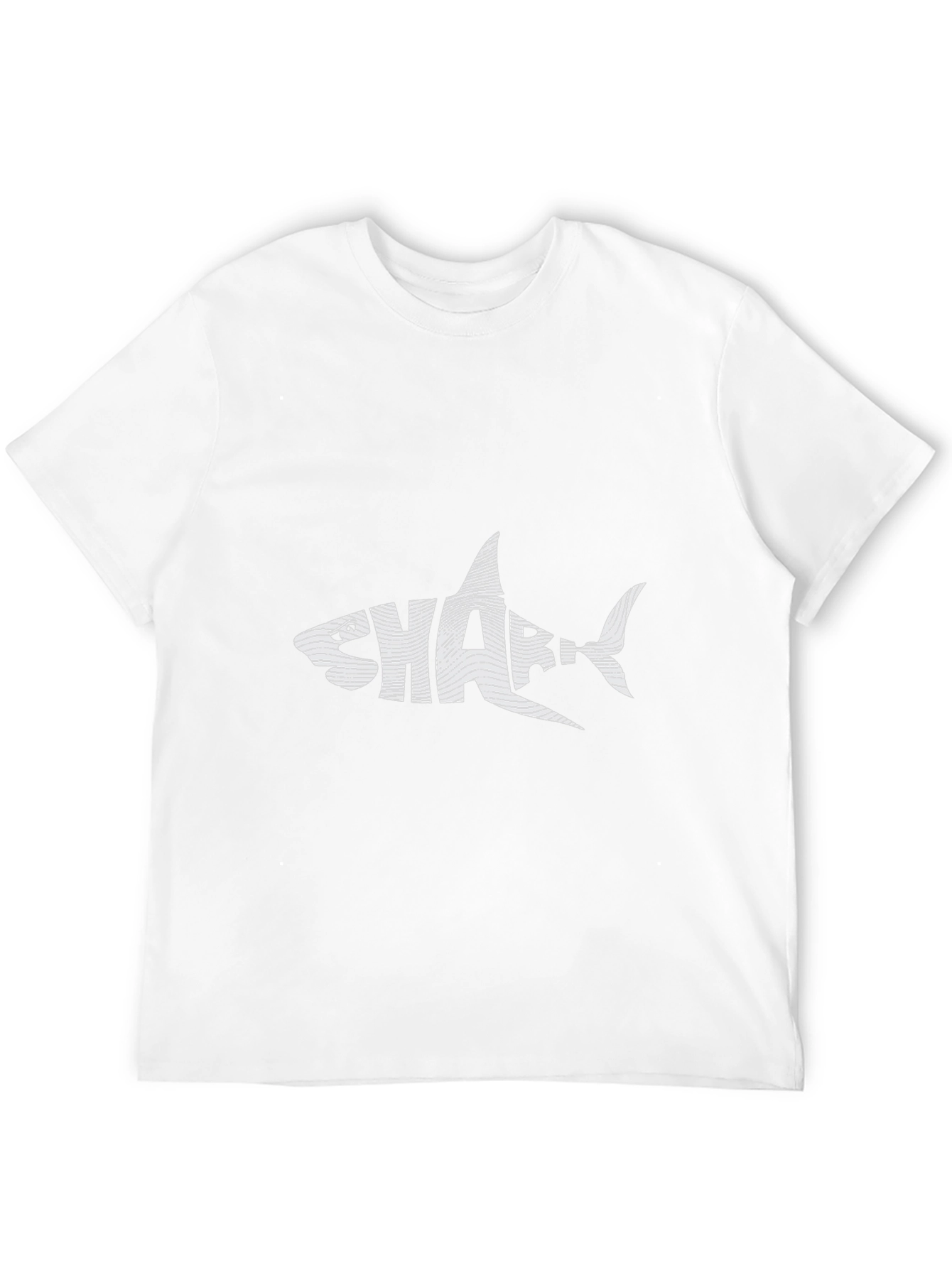 Shark Graphic Tee - Stylish Black T-Shirt