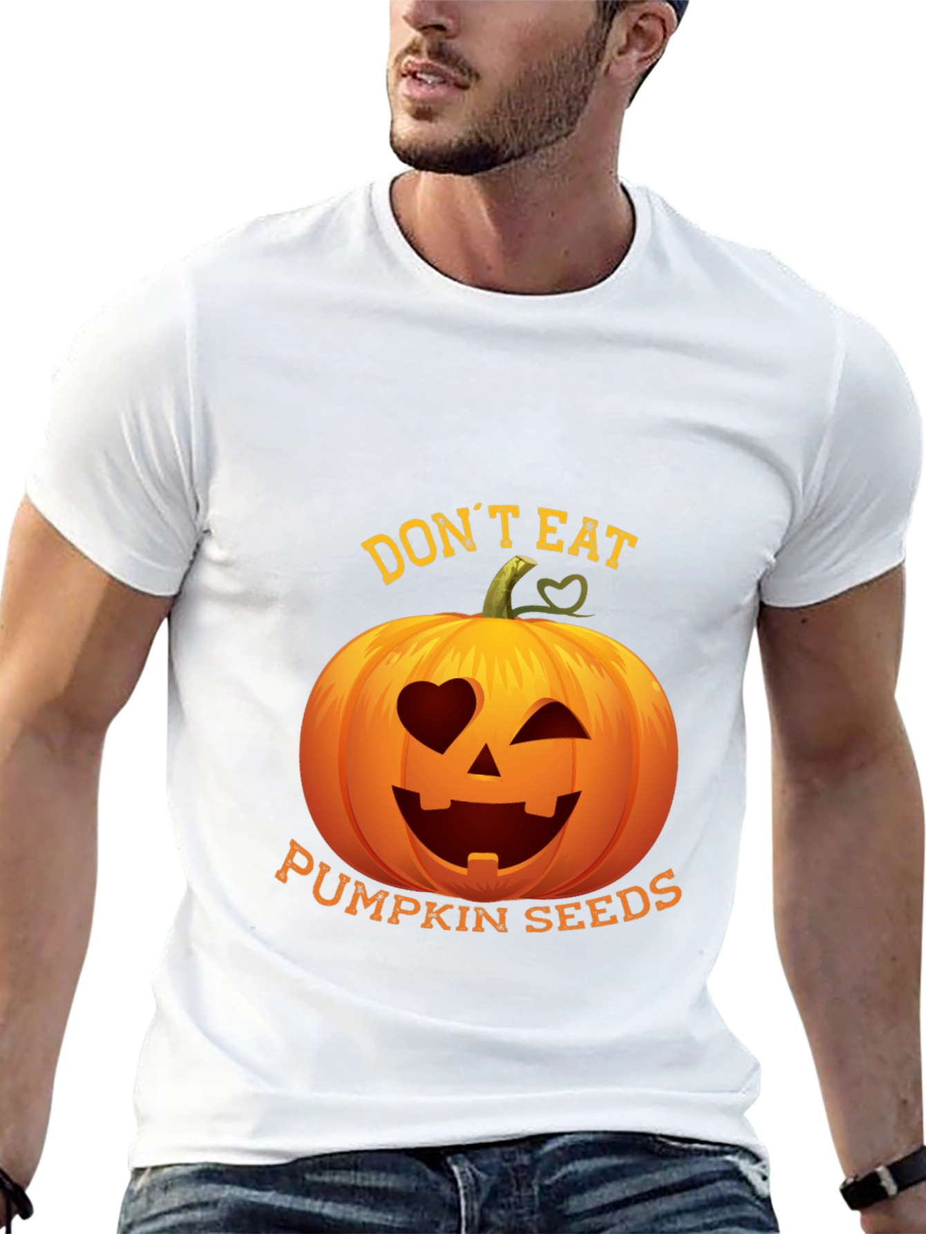 Funny Halloween Pumpkin Seeds T-Shirt