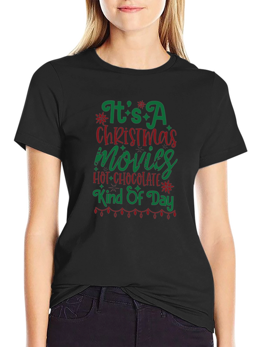 Christmas Movies & Hot Chocolate T-Shirt