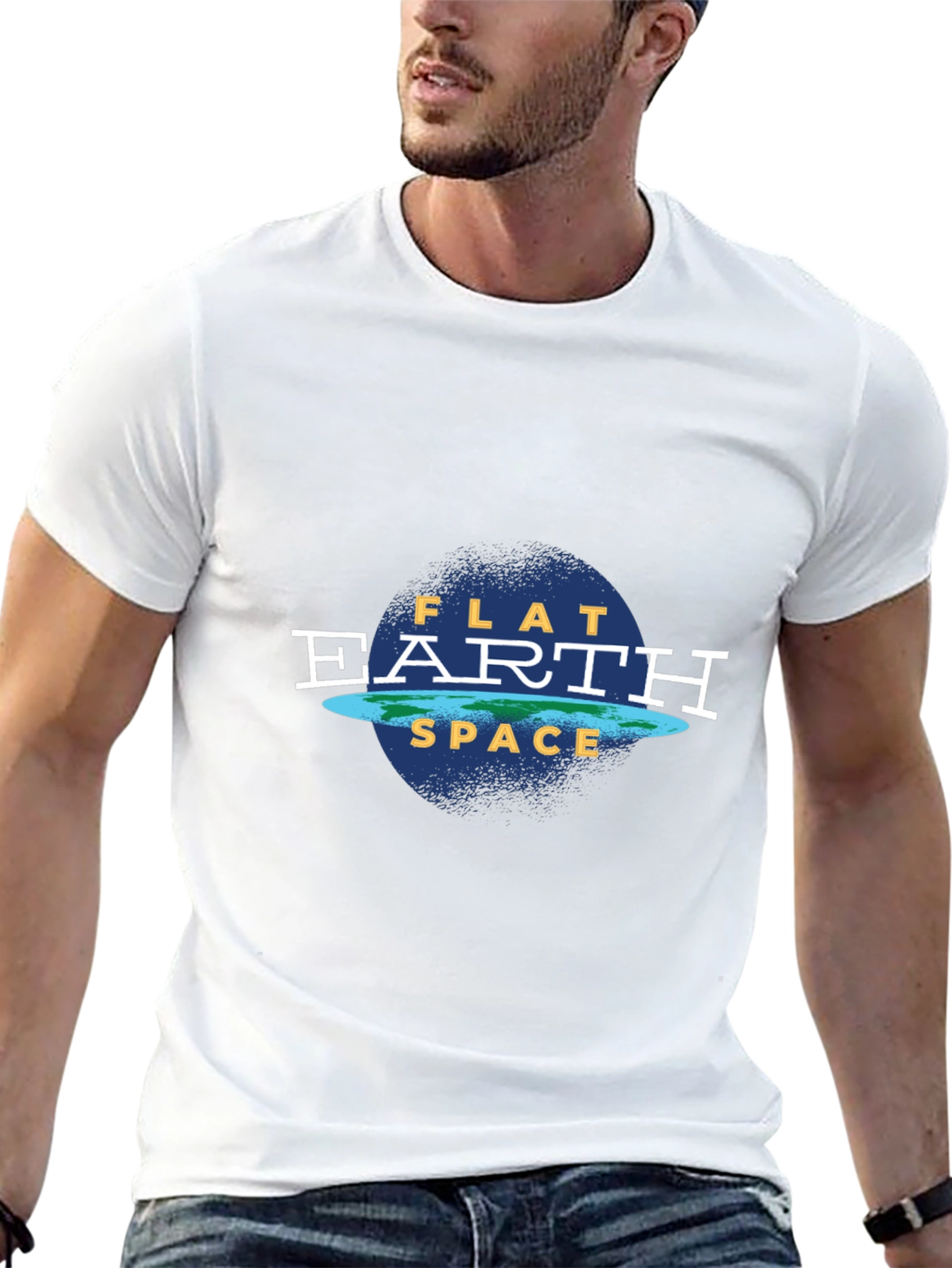 Flat Earth Society T-Shirt - Conspiracy Theory Tee
