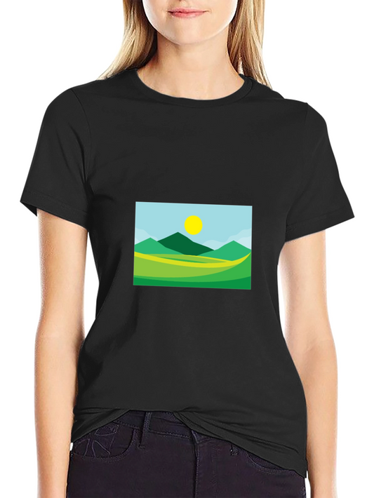 Nature Landscape Graphic Tee