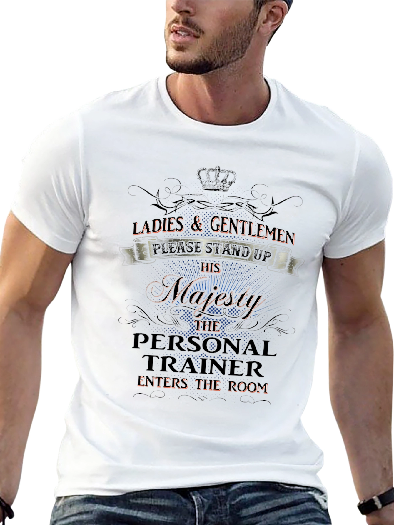 Majesty Personal Trainer Graphic T-Shirt
