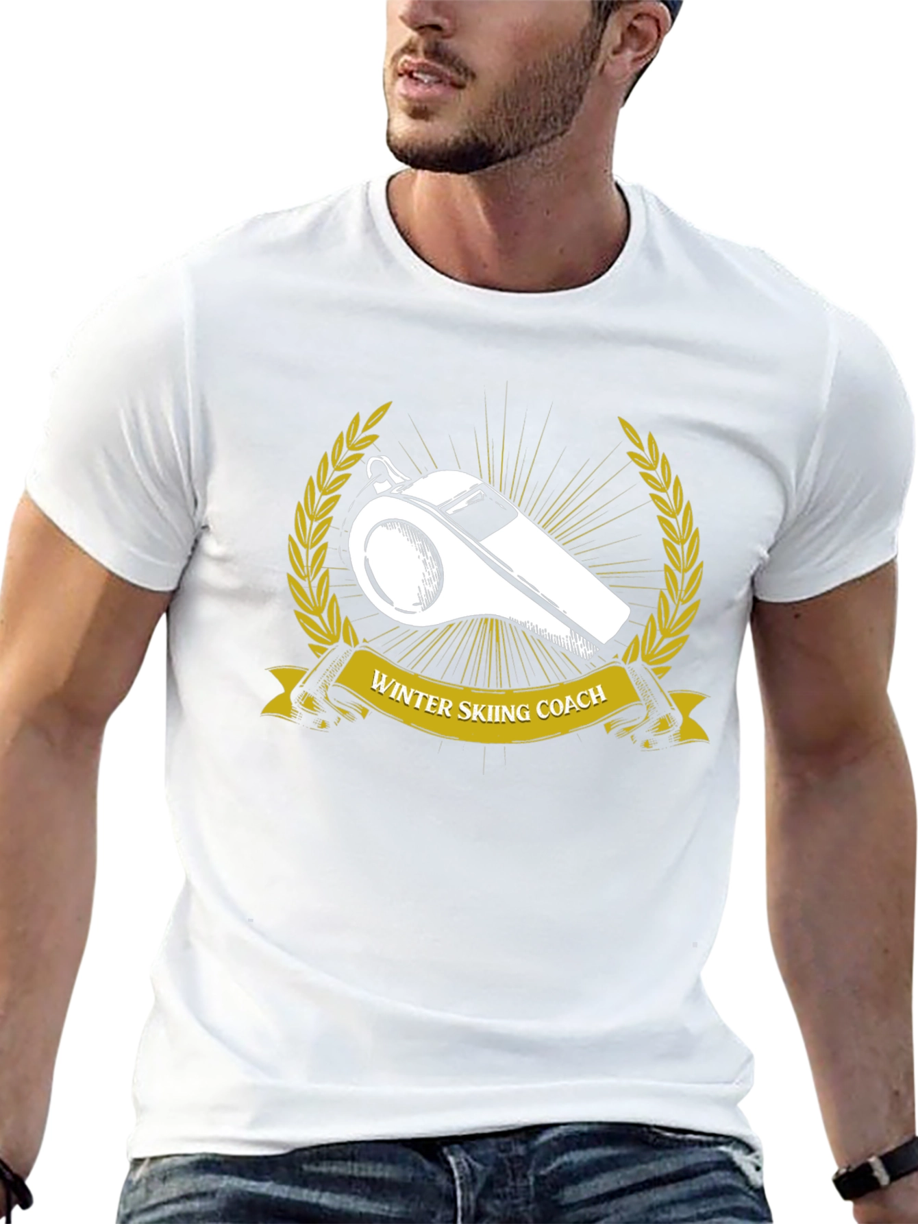 Winter Skiing Coach T-Shirt