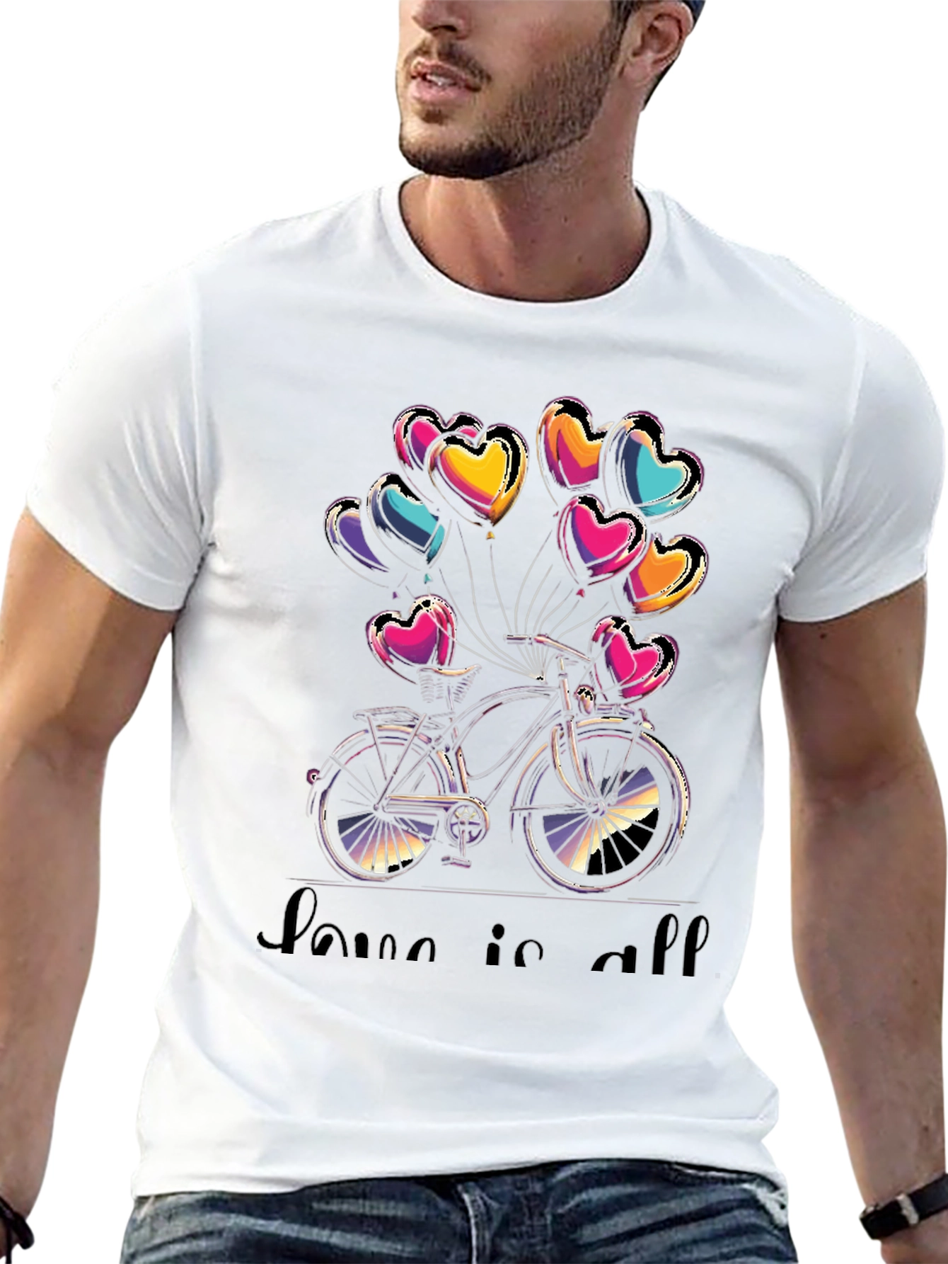 Love is All Graphic T-Shirt