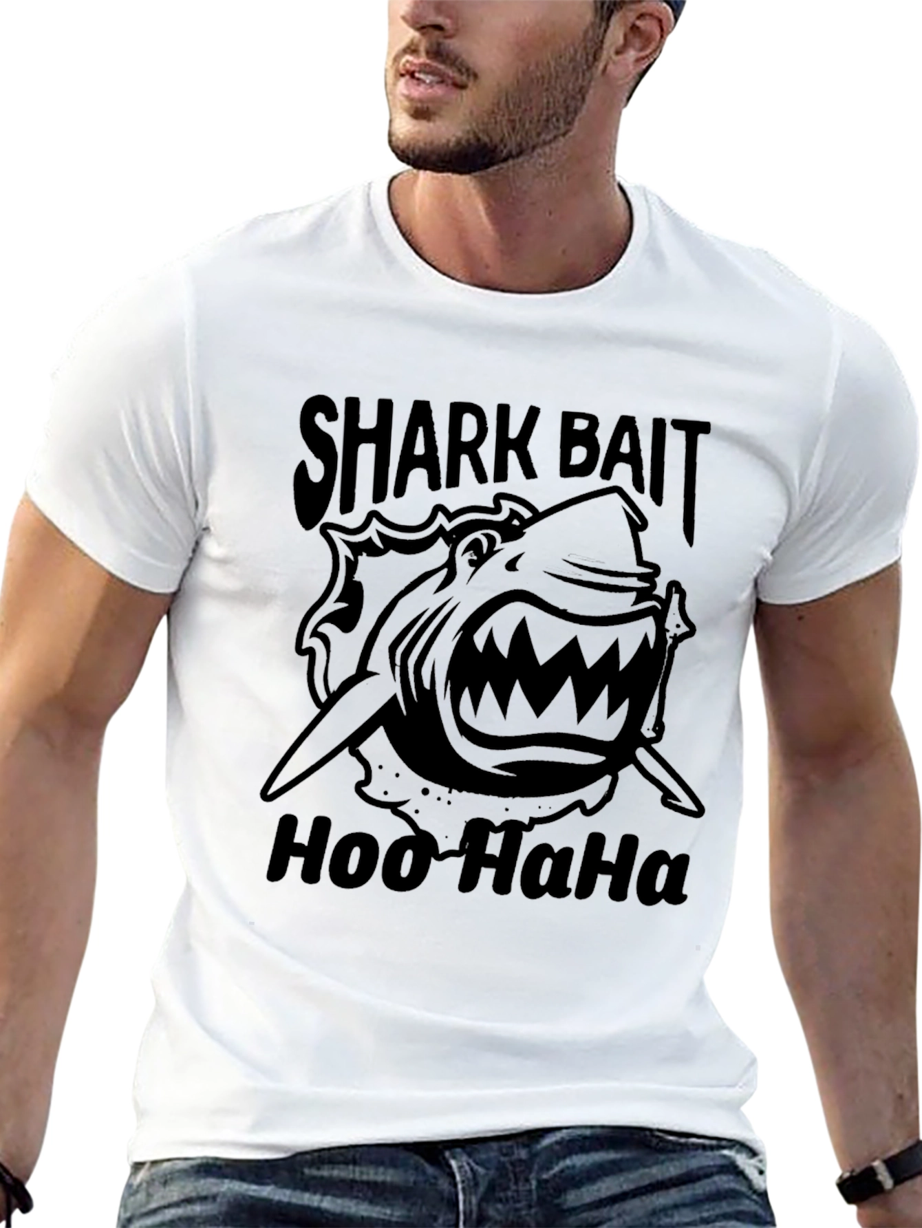 Shark Bait Hoo Haha Graphic T-Shirt