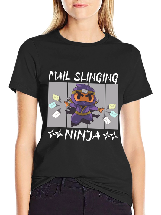 Mail Slinging Ninja T-Shirt