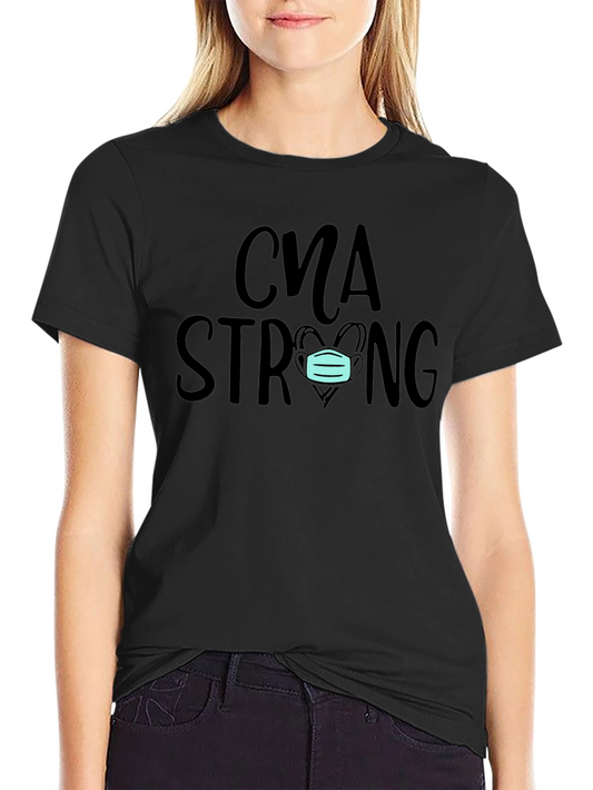 CNA Strong Mask Graphic T-Shirt - Essential Worker Apparel