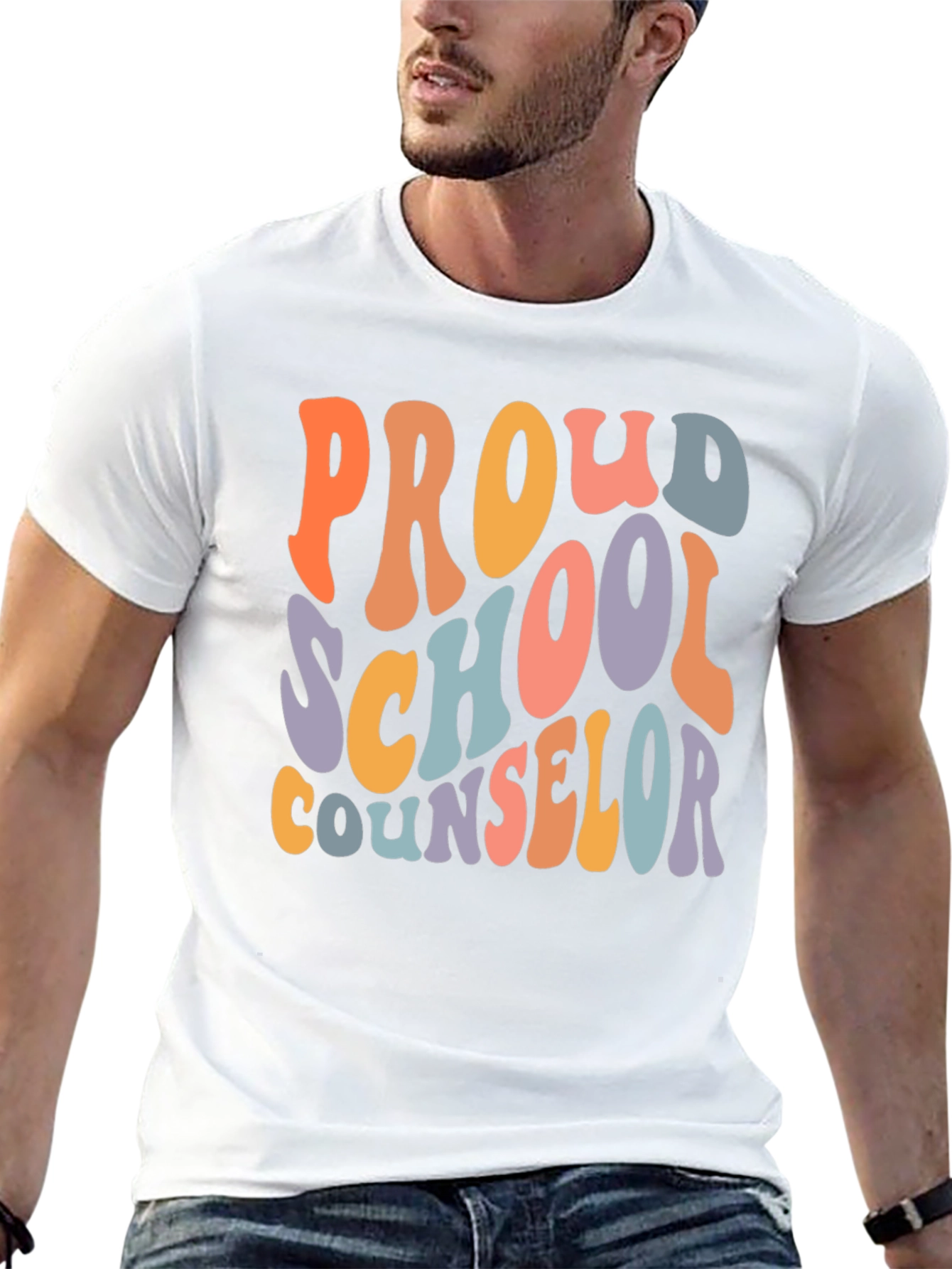 Proud School Counselor Graphic Tee