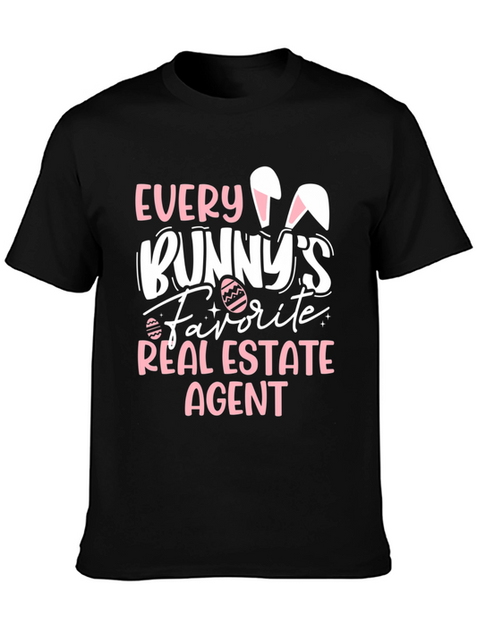 Bunnys Favorite Real Estate Agent T-Shirt