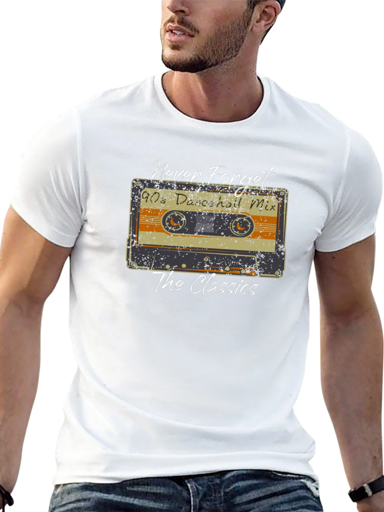 Never Forget Cassette Tape T-Shirt