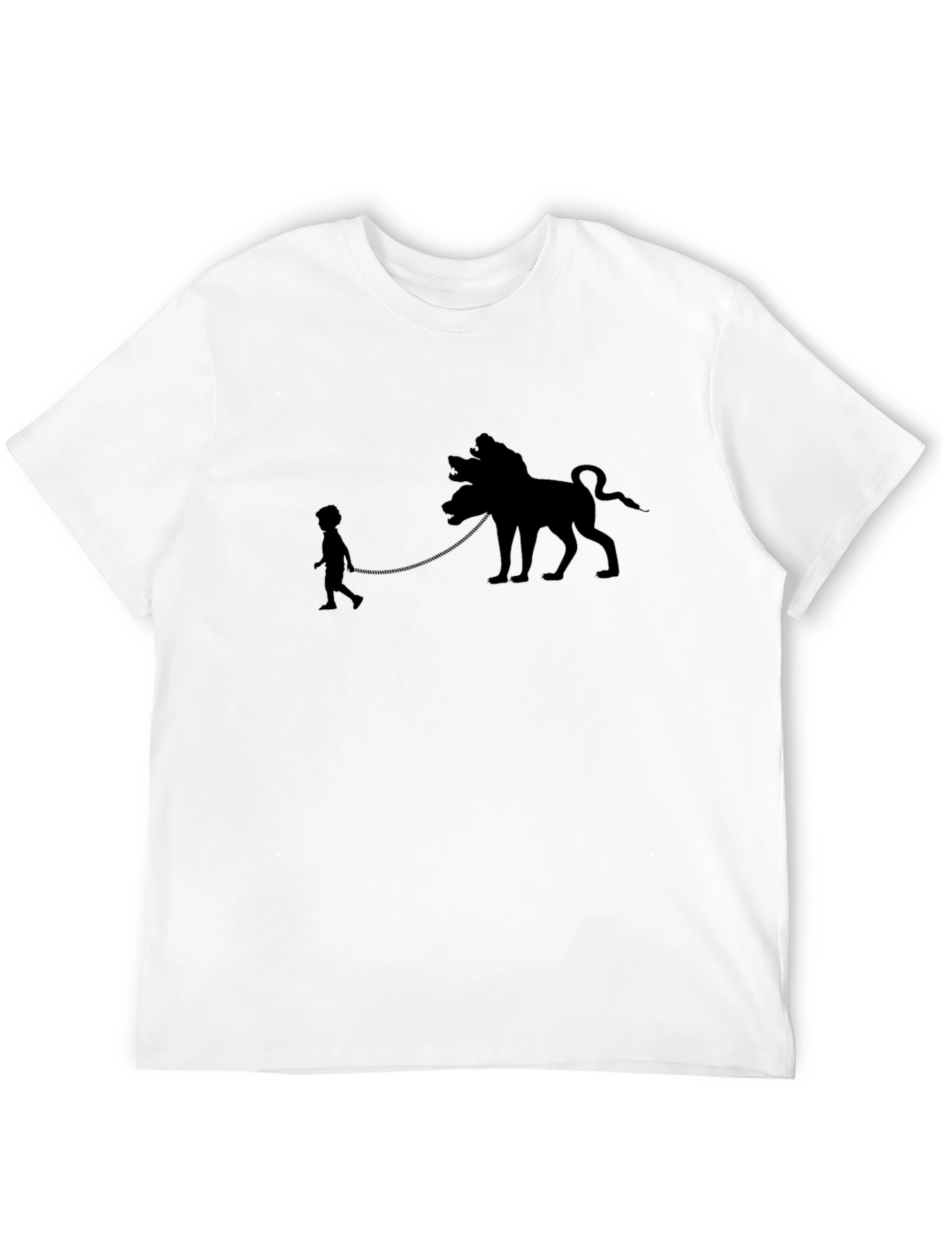 Silhouette Cerberus Graphic Tee - Black