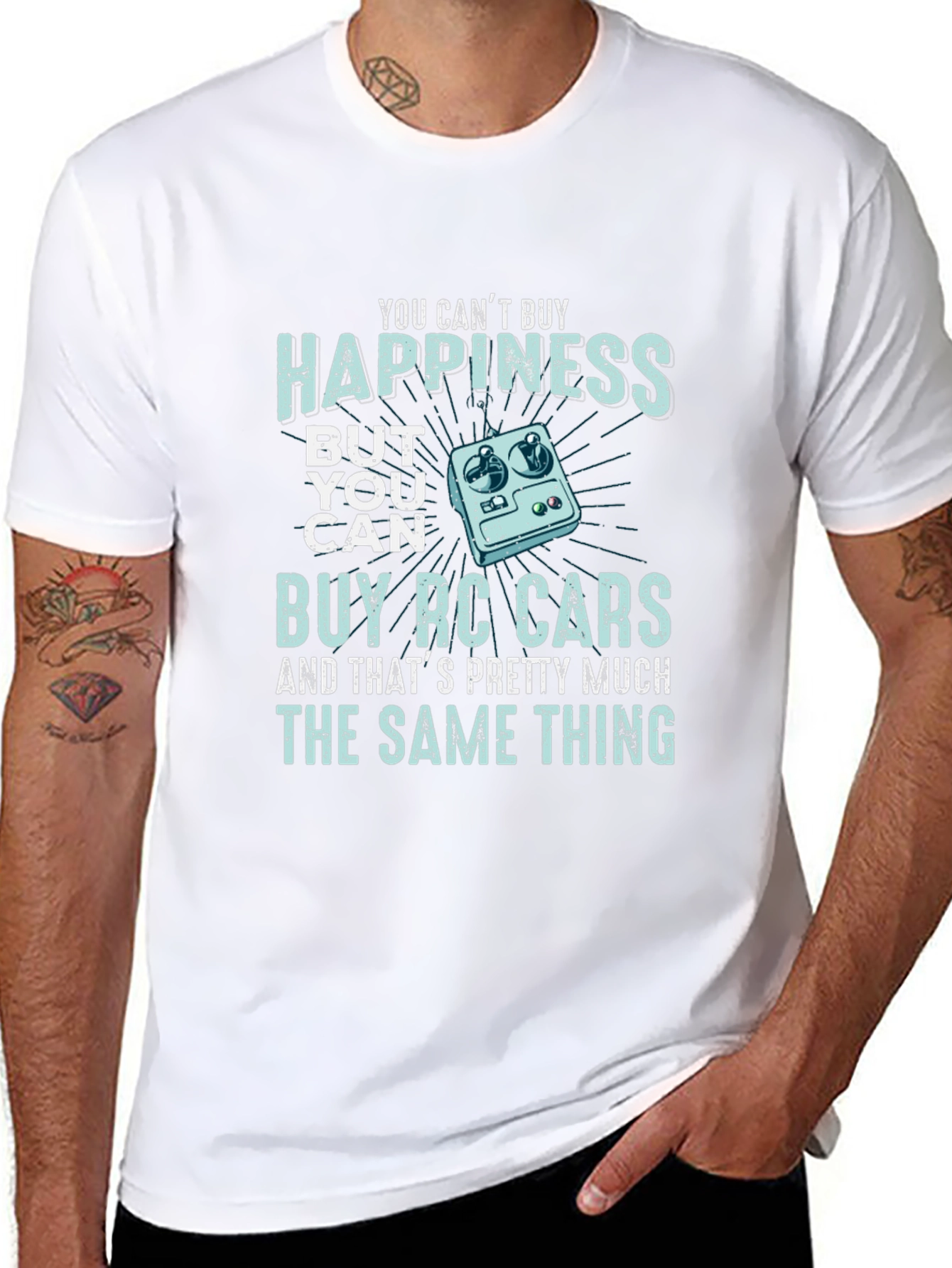 RC Cars Happiness T-Shirt - Hobbyist Gift