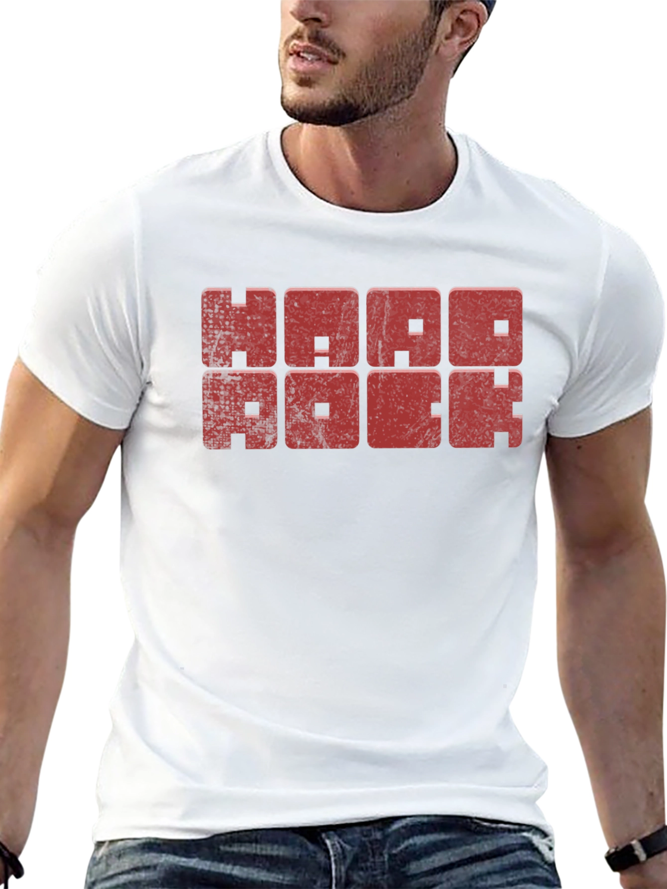Hard Rock Graphic Tee - Retro Style