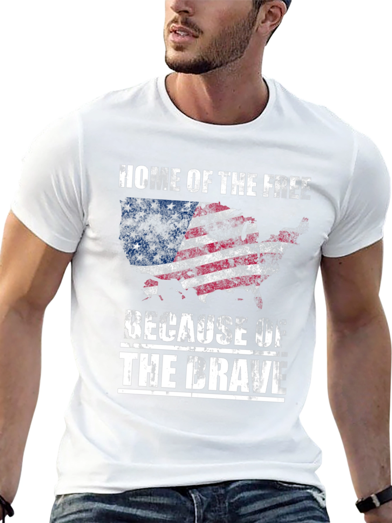 Home of the Free Patriotic T-Shirt