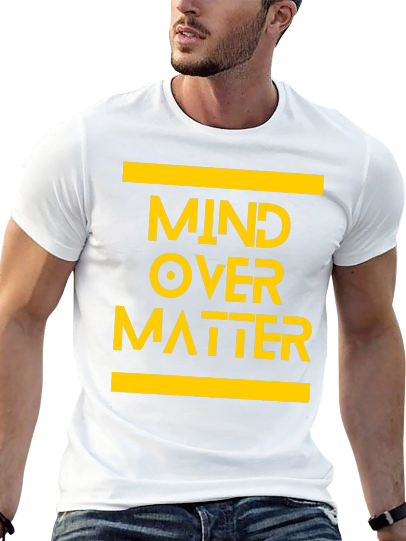 Mind Over Matter Graphic Tee - Black