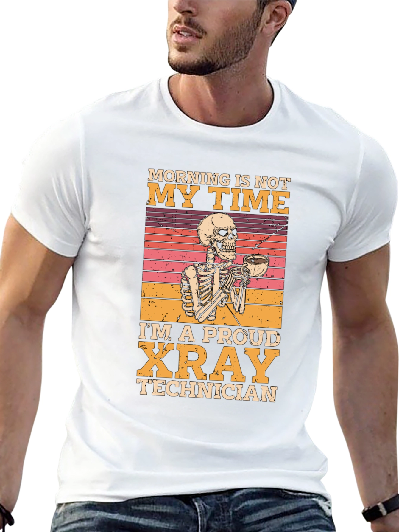 Proud X-Ray Technician Skeleton T-Shirt