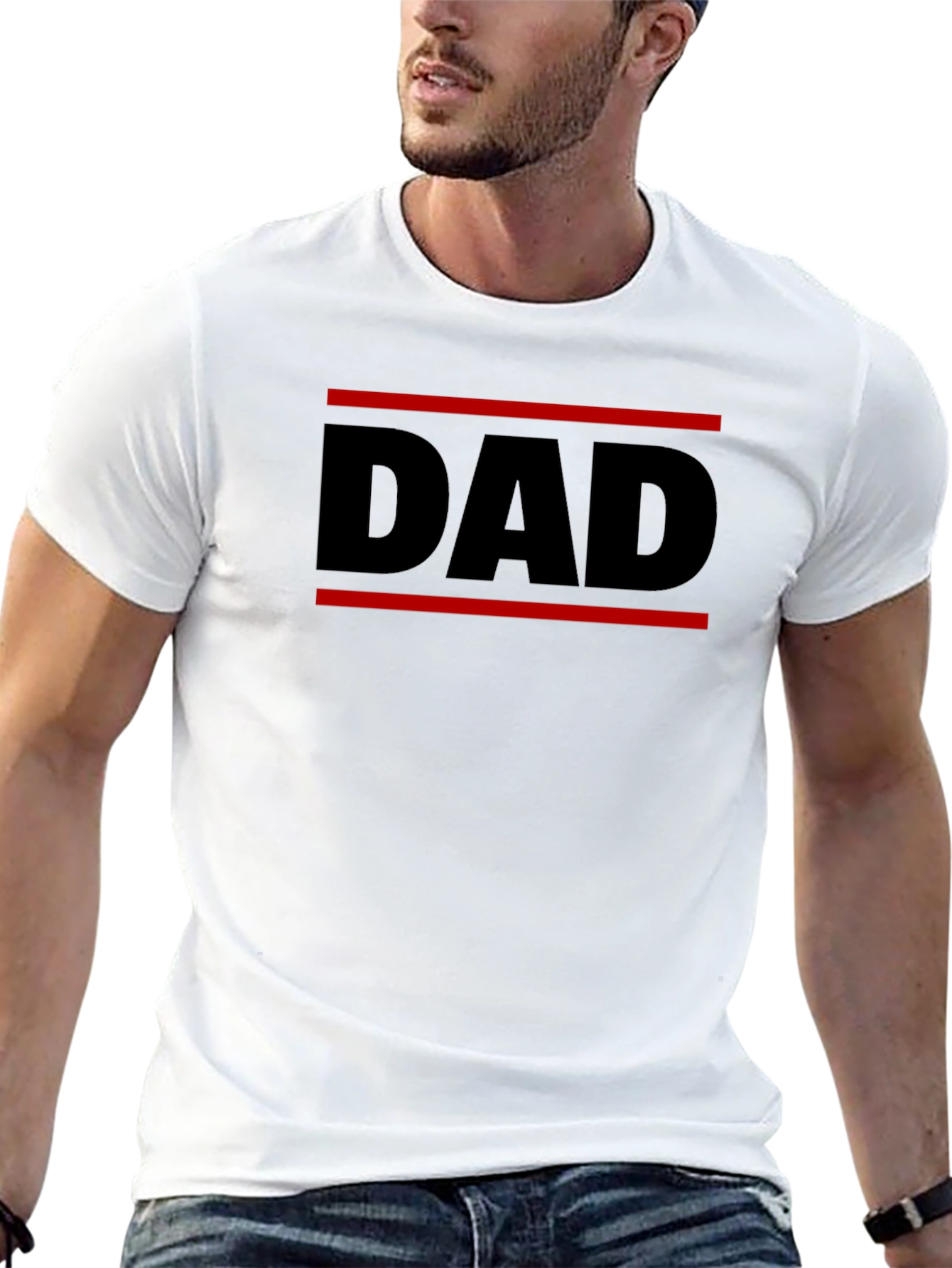Dad T-Shirt - Classic Design Comfortable Fit