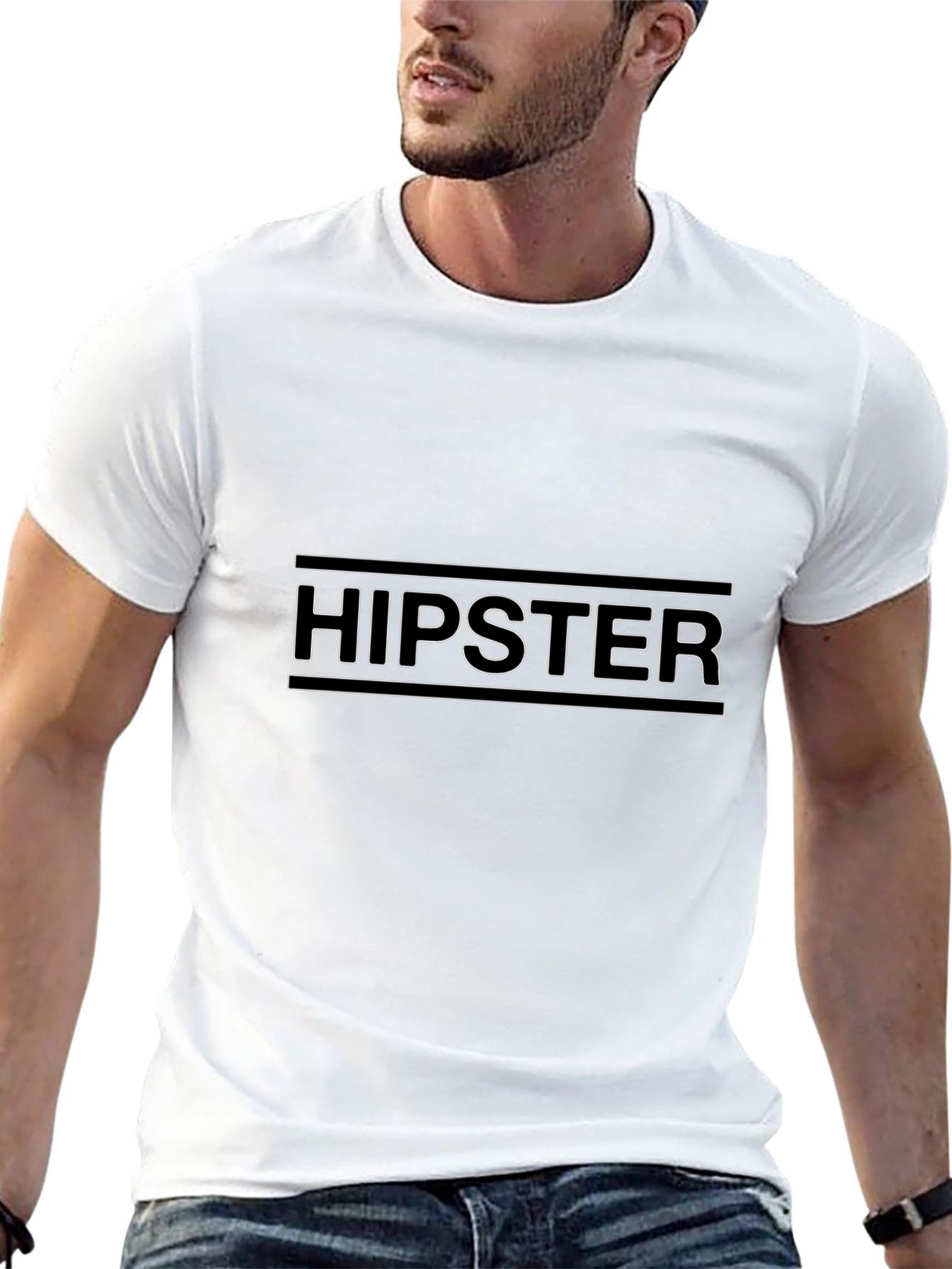 Hipster Graphic Tee - Cool Trendy Design