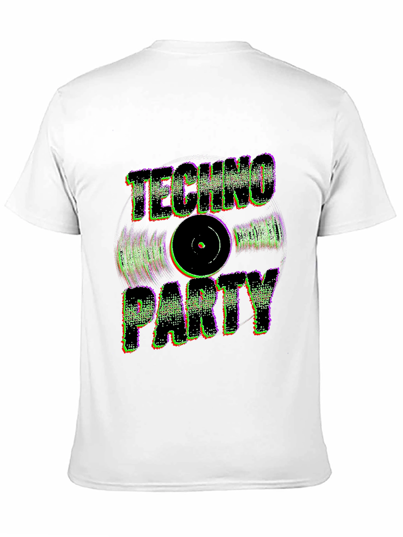 Techno Party T-Shirt - Retro Rave Style