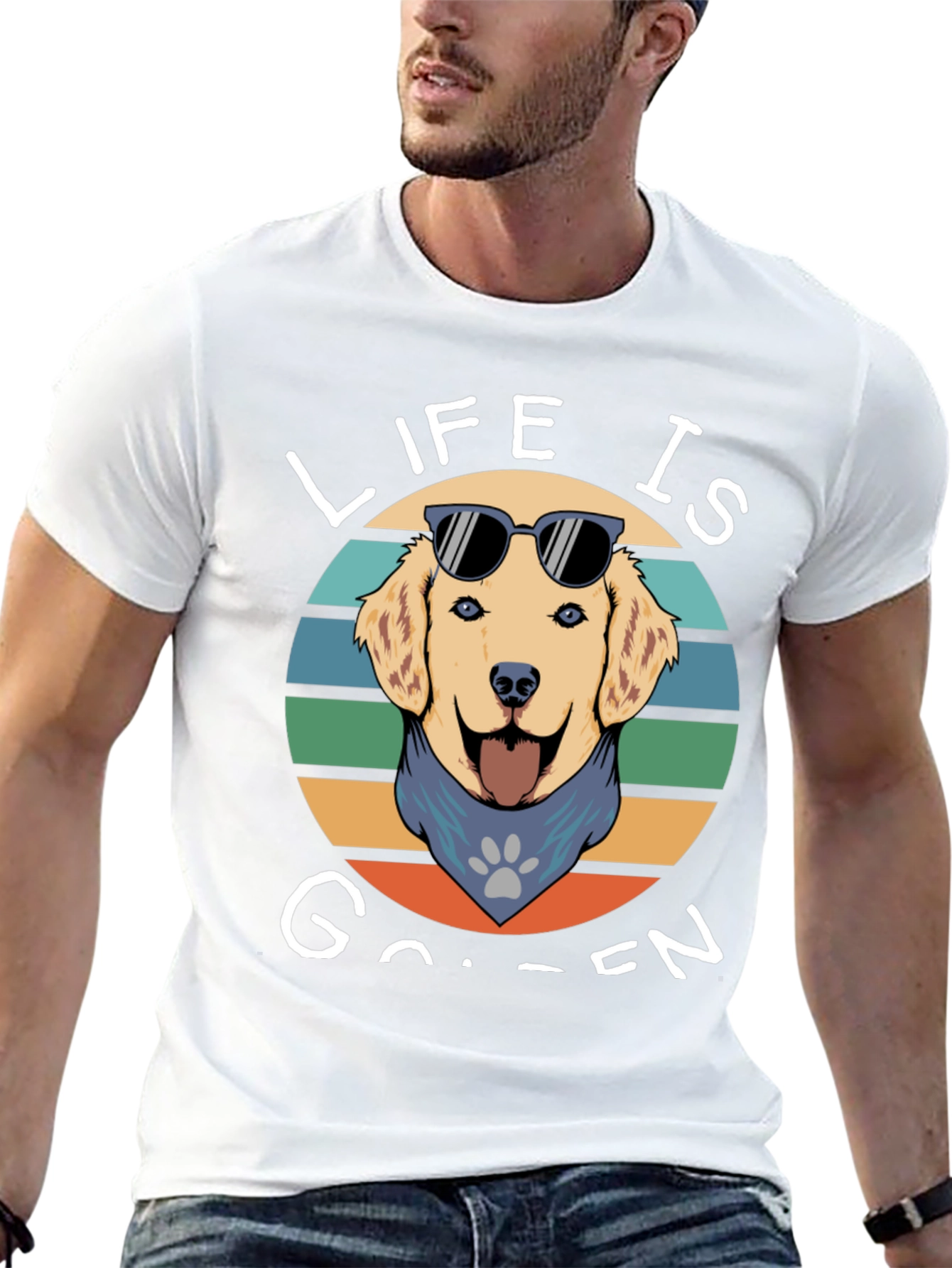 Life is Golden Dog T-Shirt