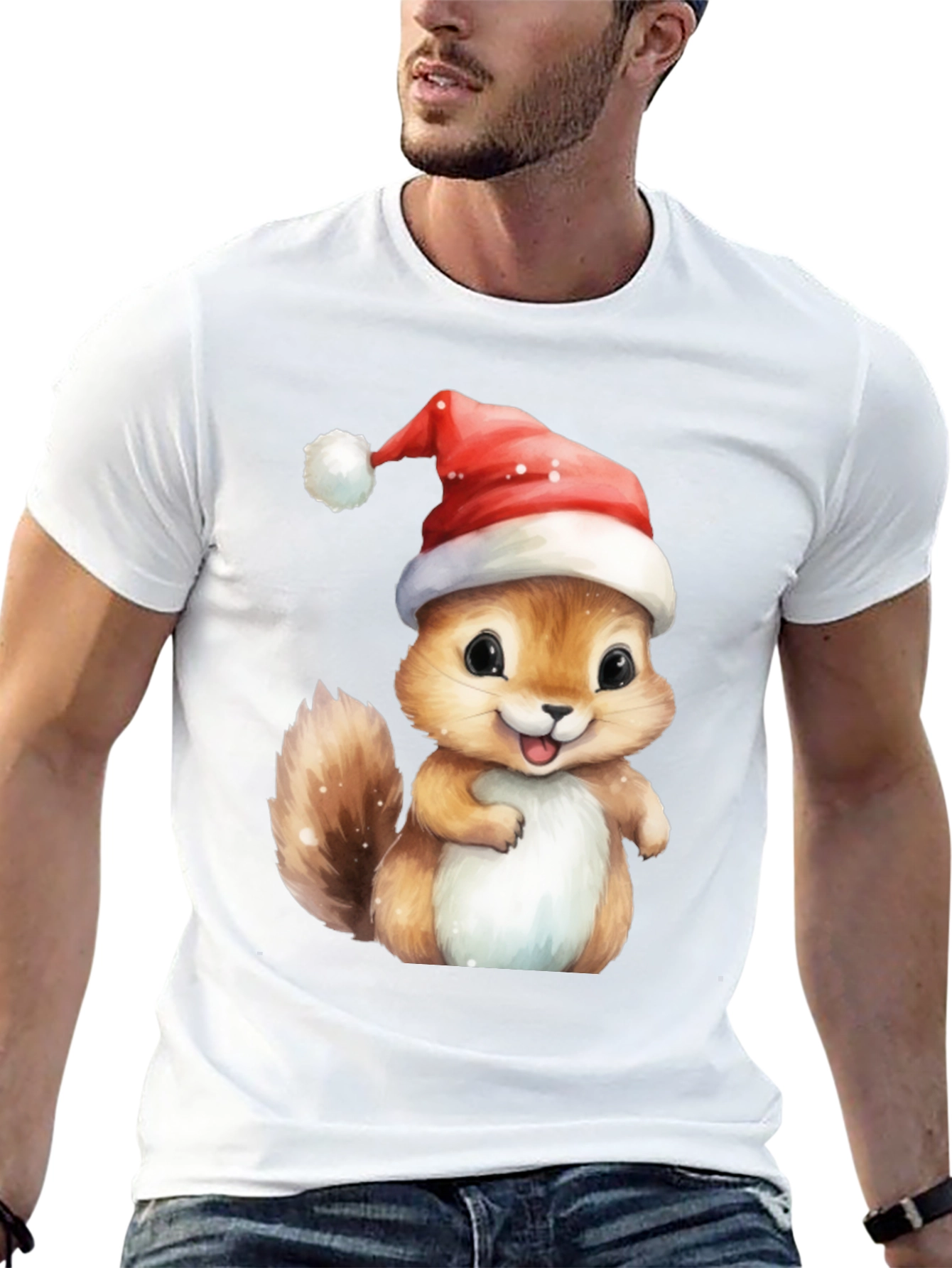 Festive Squirrel T-Shirt
