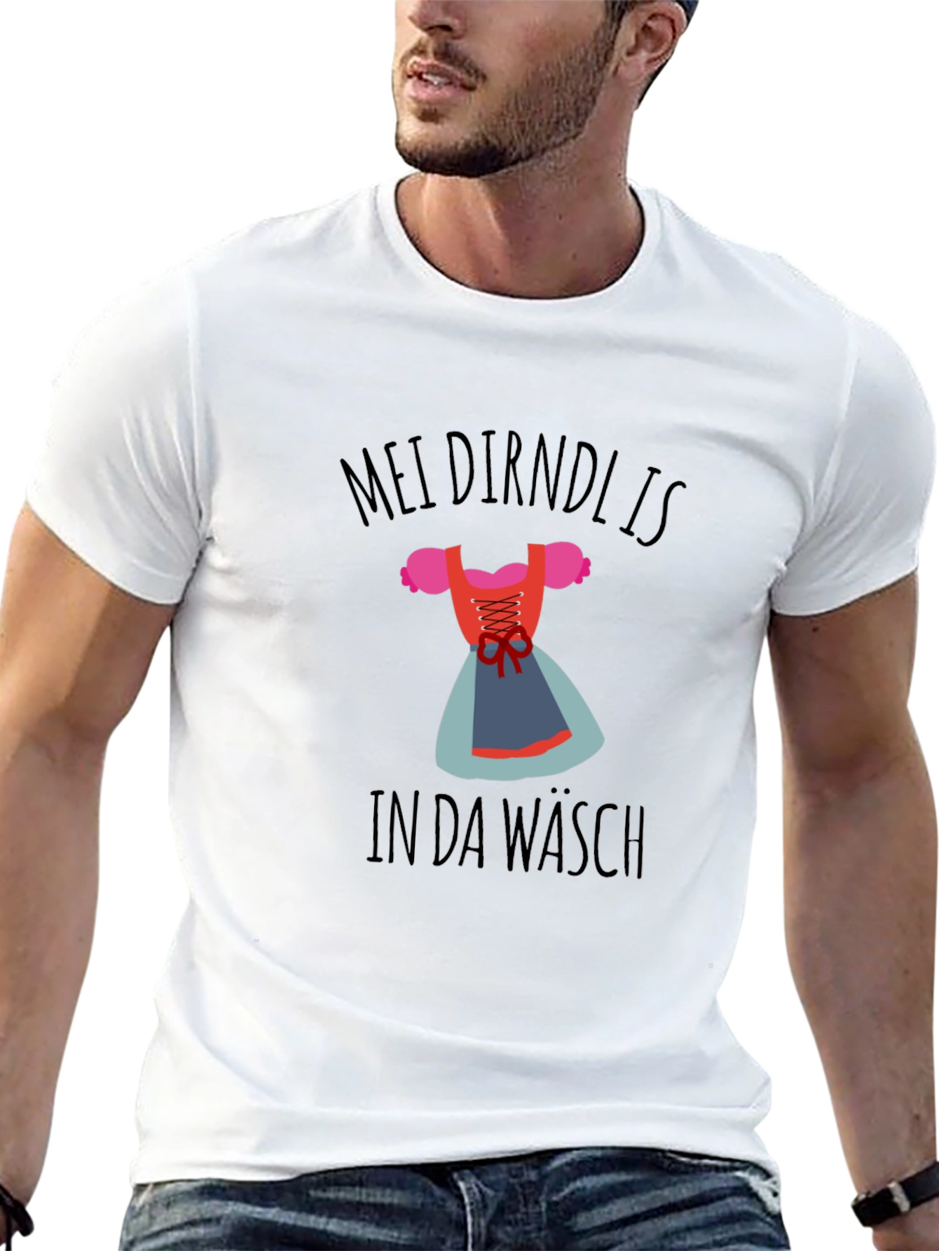 Mein Dirndl Is In Da Wasch T-Shirt