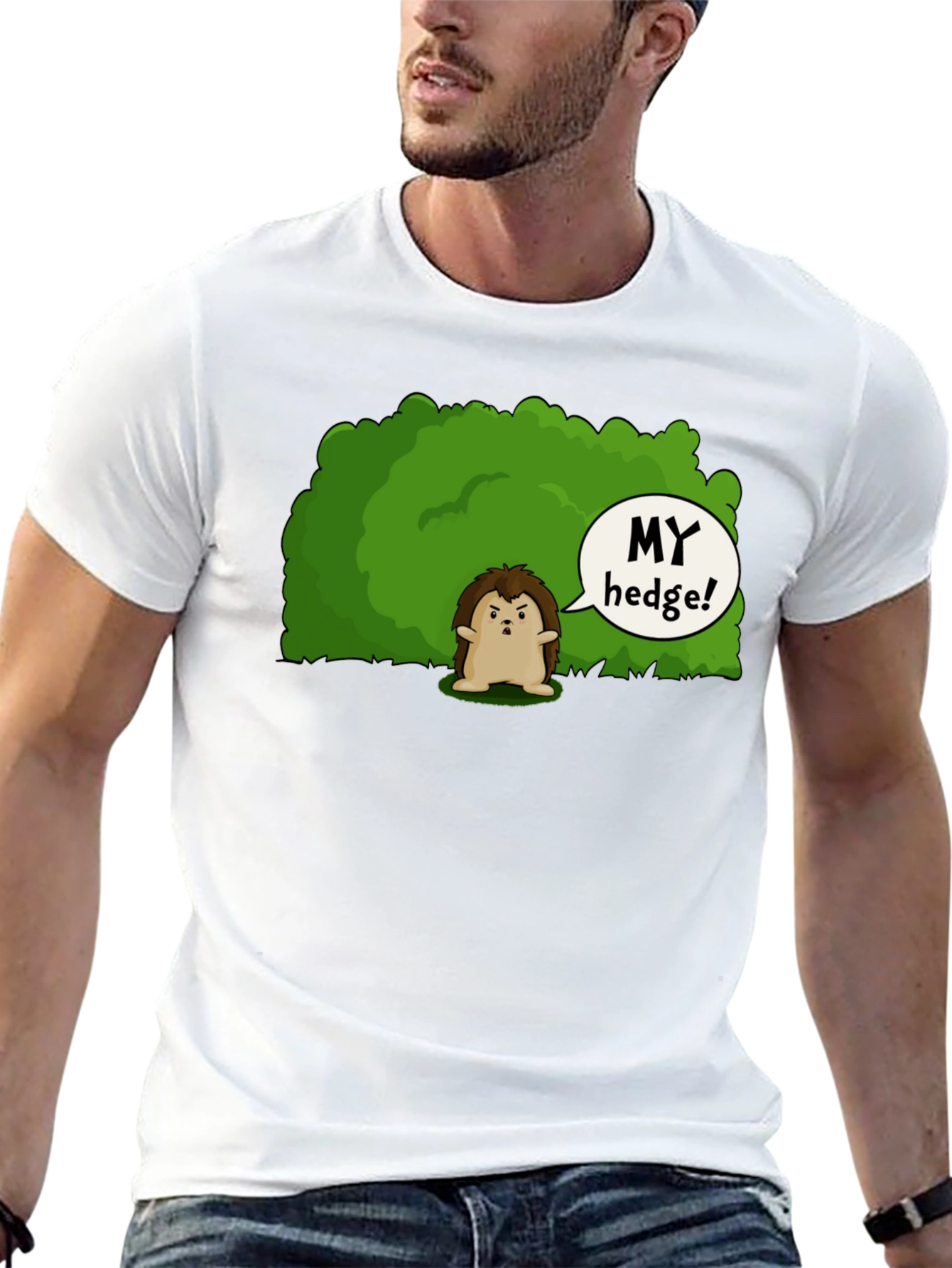 My Hedge! Funny Hedgehog Graphic T-Shirt