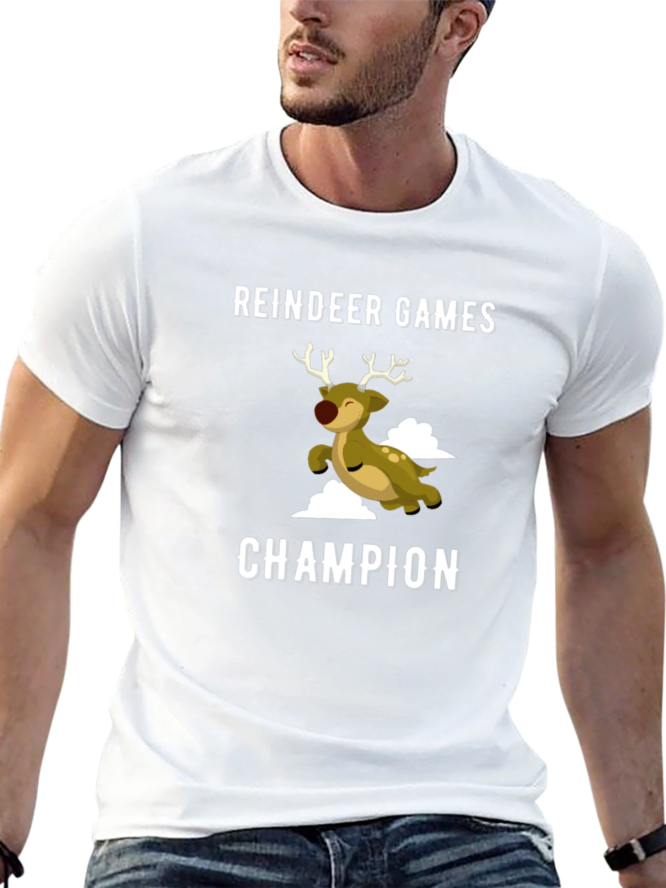 Reindeer Games Champion Graphic T-Shirt
