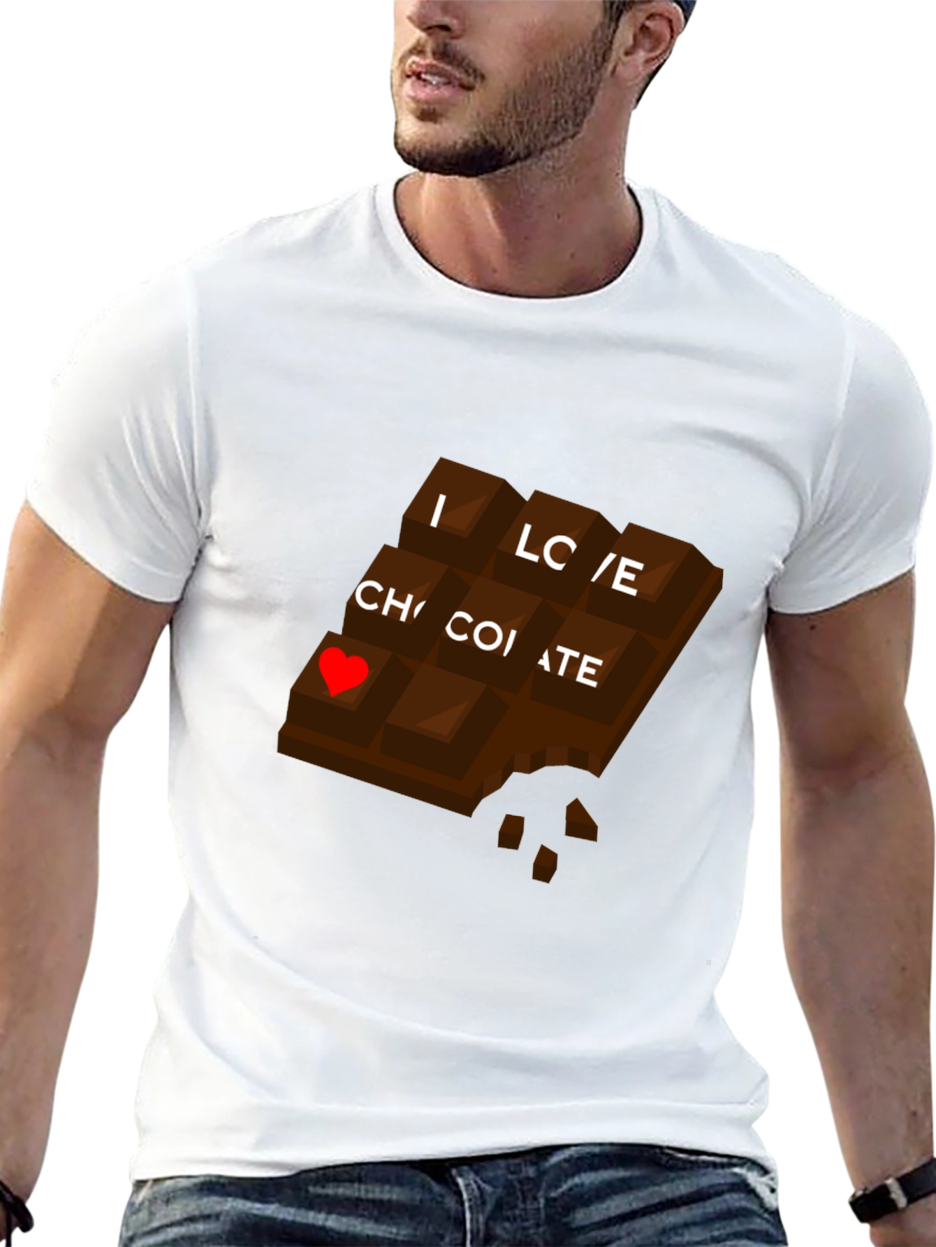 I Love Chocolate T-Shirt - Unisex Design