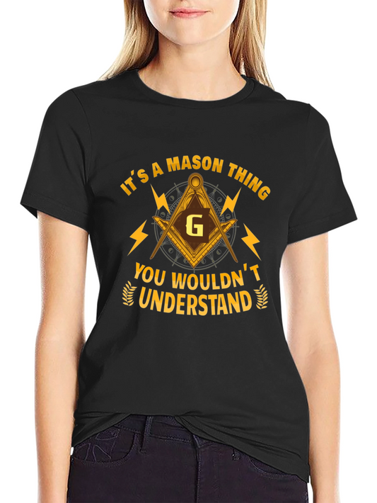 Mason Thing Black T-Shirt