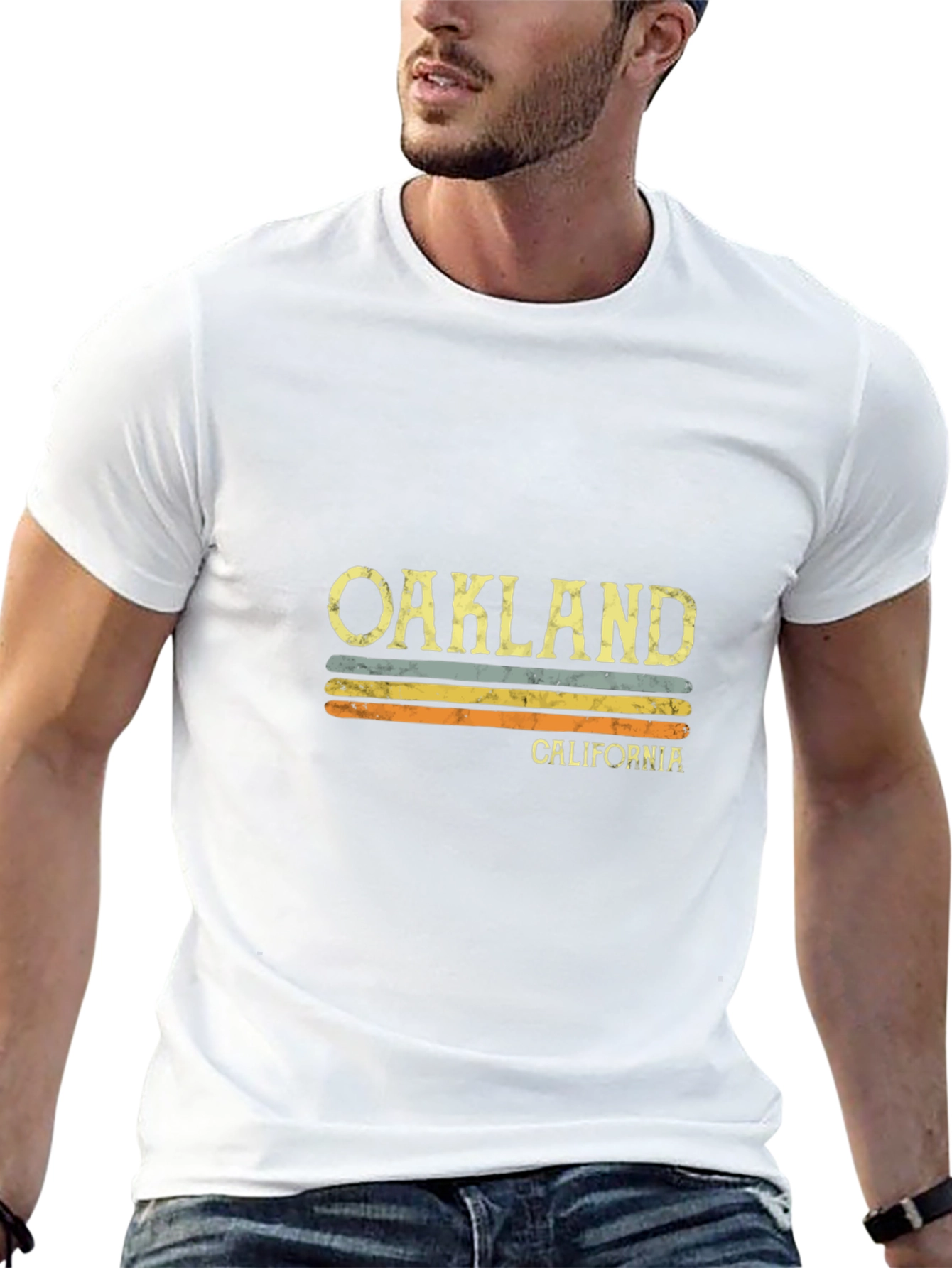 Oakland California Retro Graphic T-Shirt