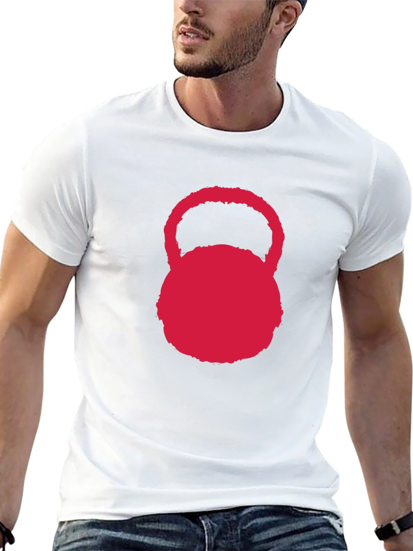 Kettlebell Graphic Tee - Black
