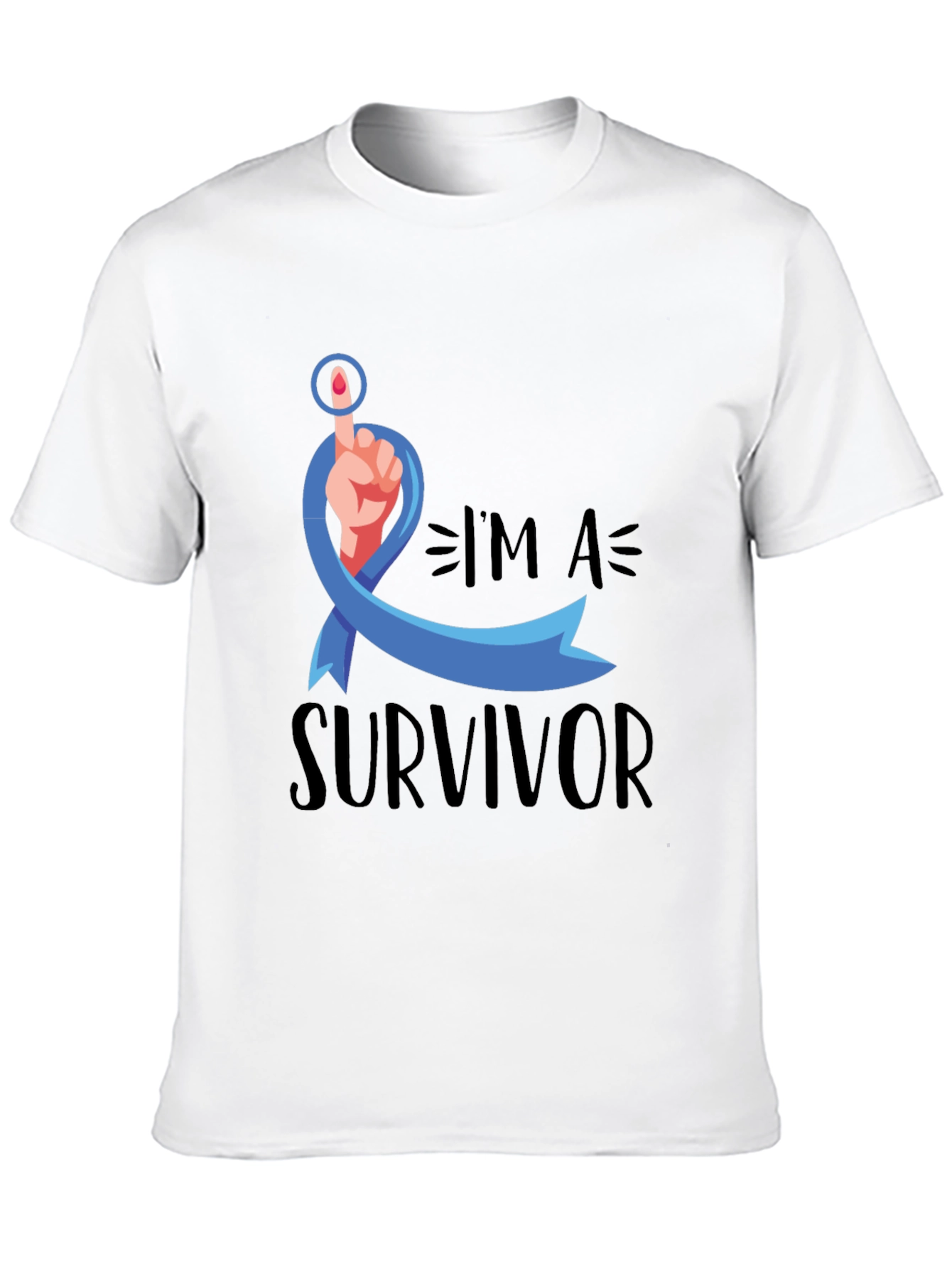 Im A Survivor T-Shirt - Awareness Ribbon Tee