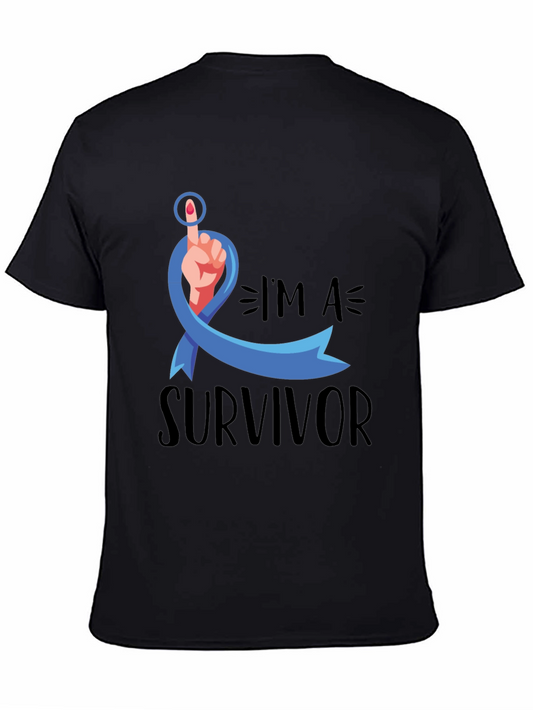 Im A Survivor T-Shirt - Awareness Ribbon Tee