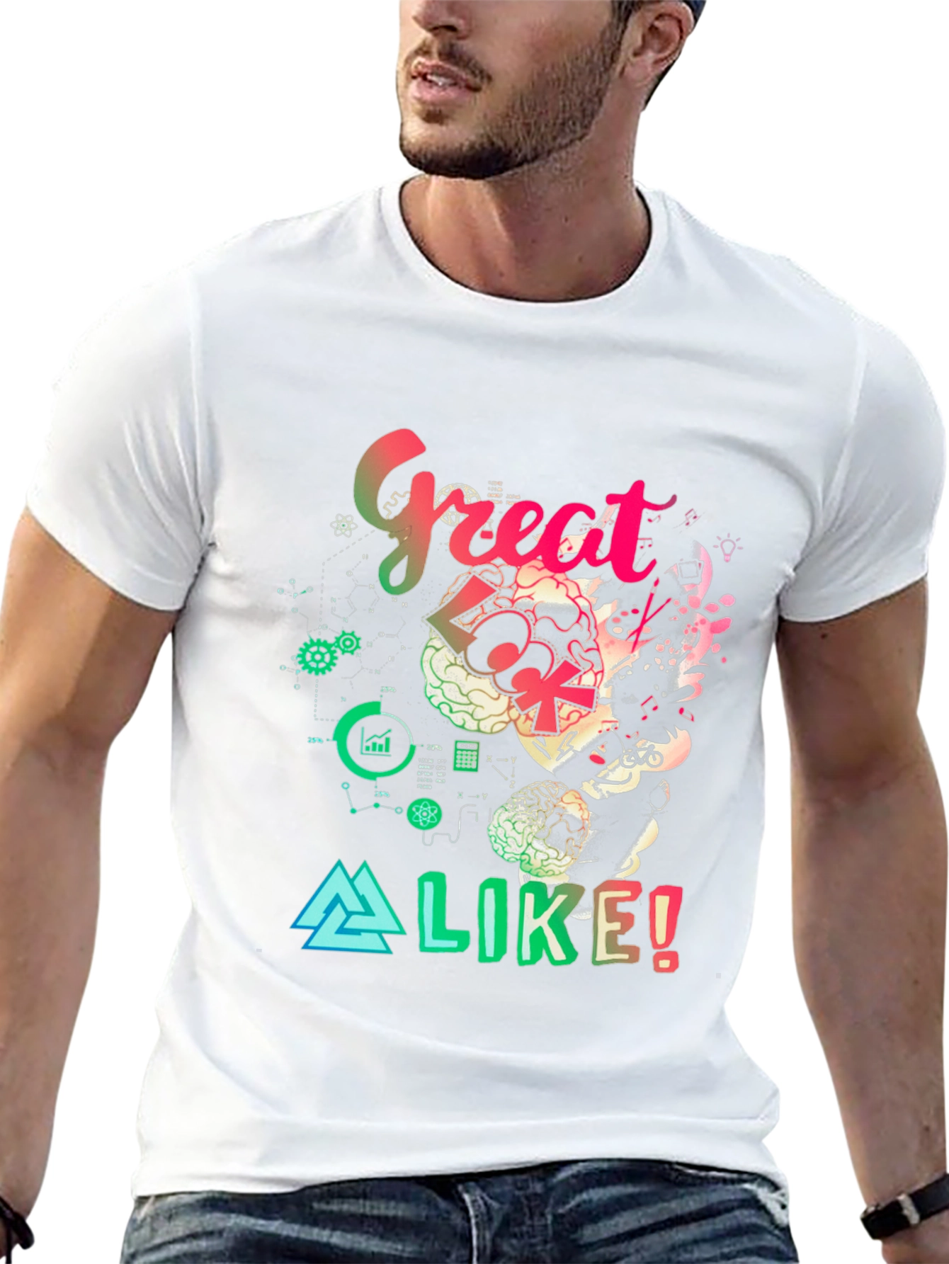 Great Look Alike Graphic T-Shirt